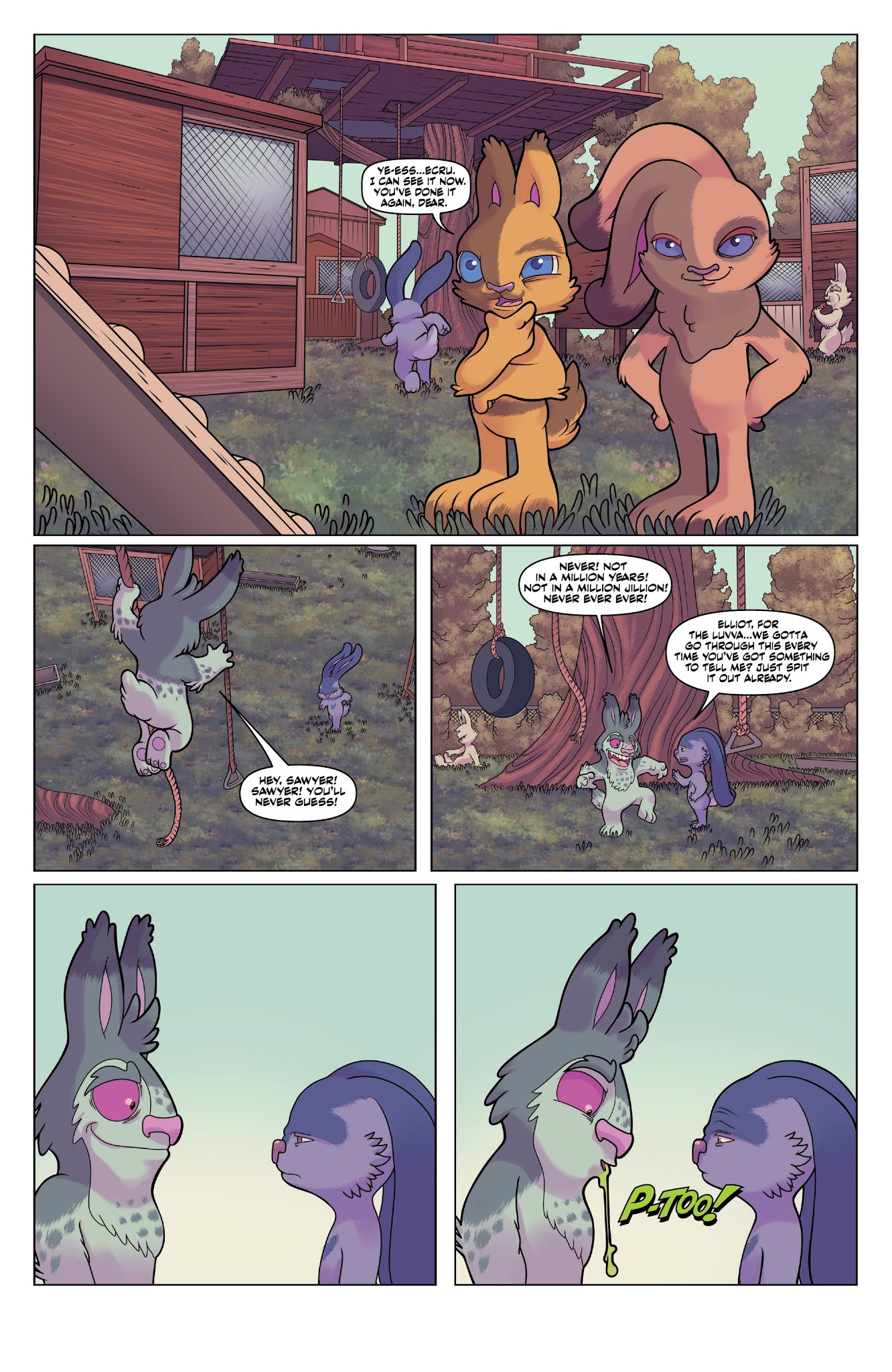 Read online Auntie Agatha's Home For Wayward Rabbits comic -  Issue #2 - 8