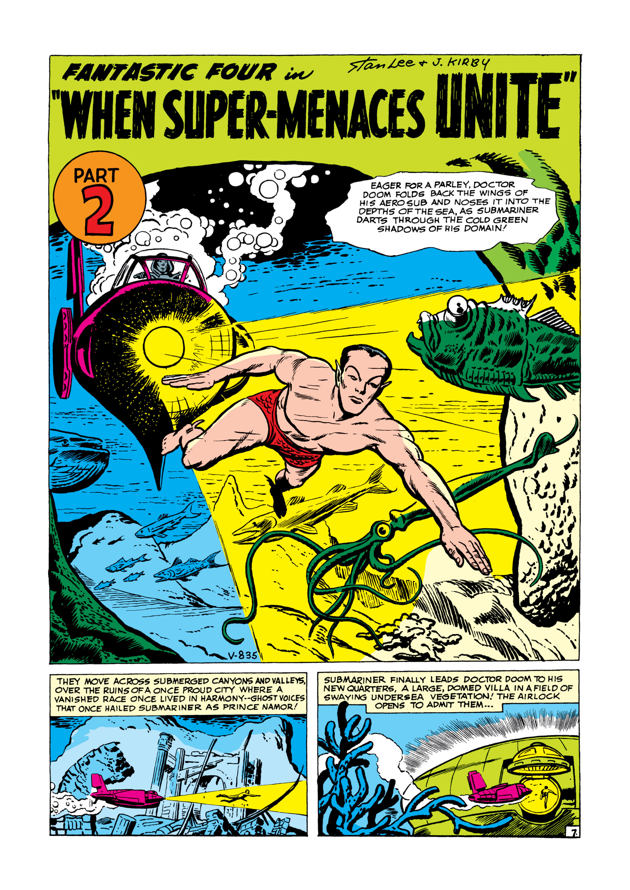 Read online Fantastic Four (1961) comic -  Issue #6 - 8