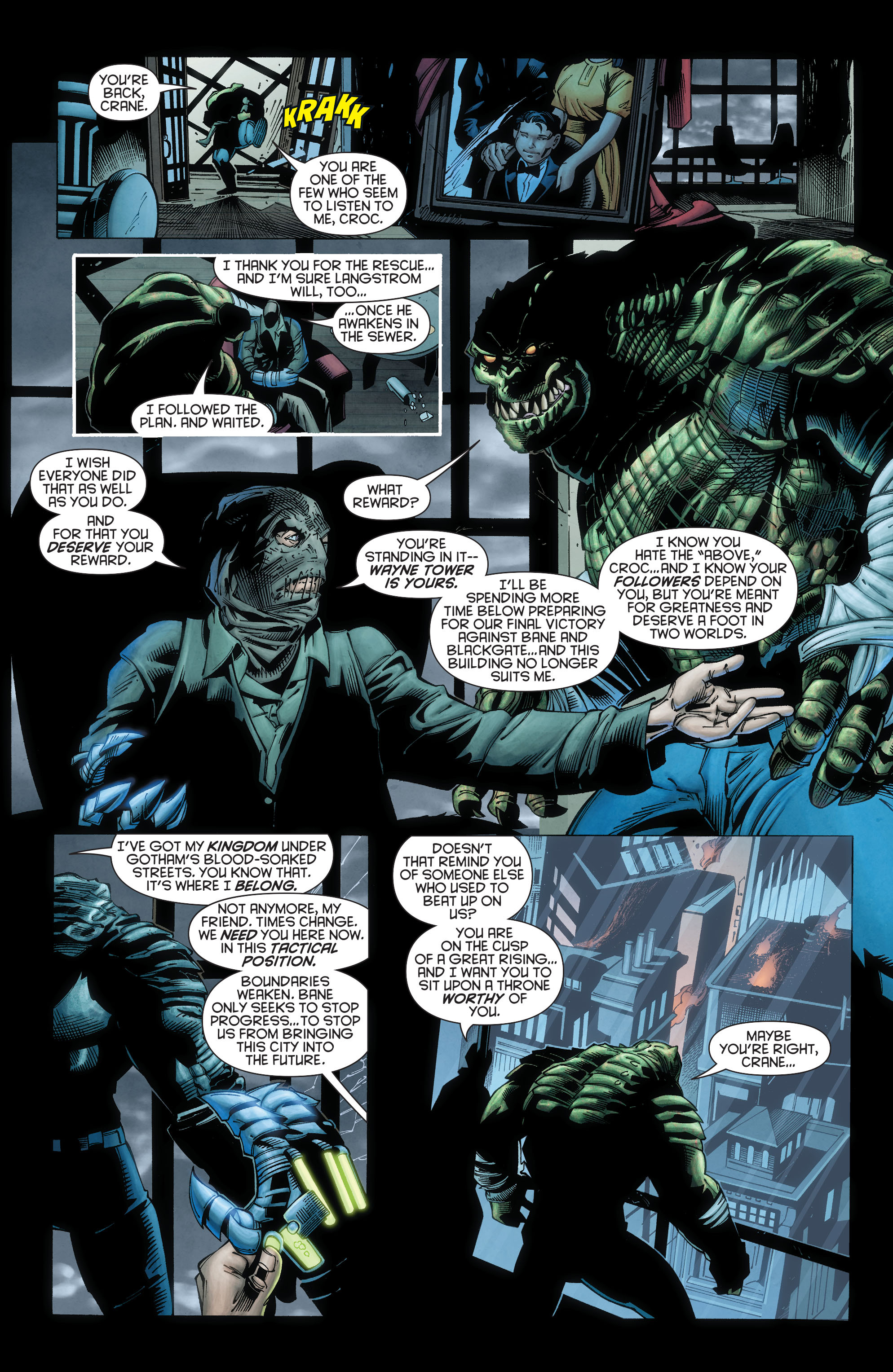 Read online Forever Evil: Arkham War comic -  Issue #3 - 4