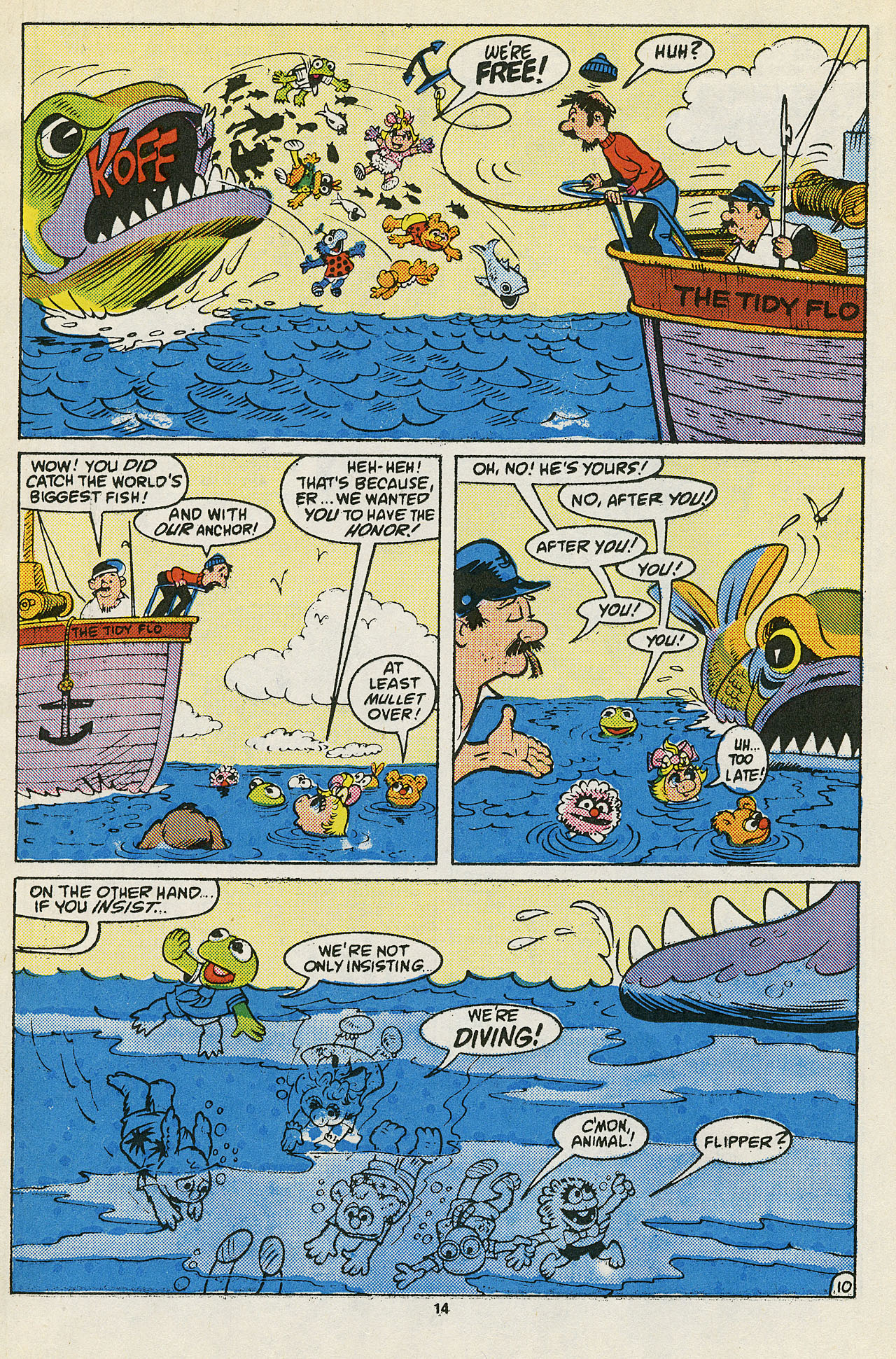 Read online Muppet Babies comic -  Issue #22 - 16