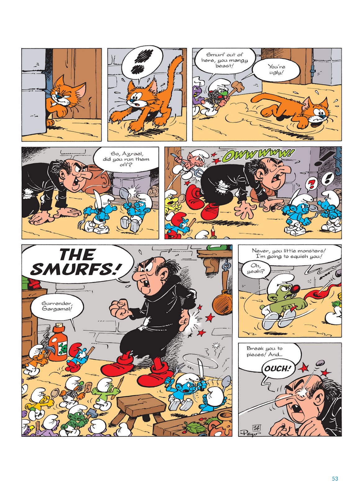 Read online The Smurfs comic -  Issue #13 - 53