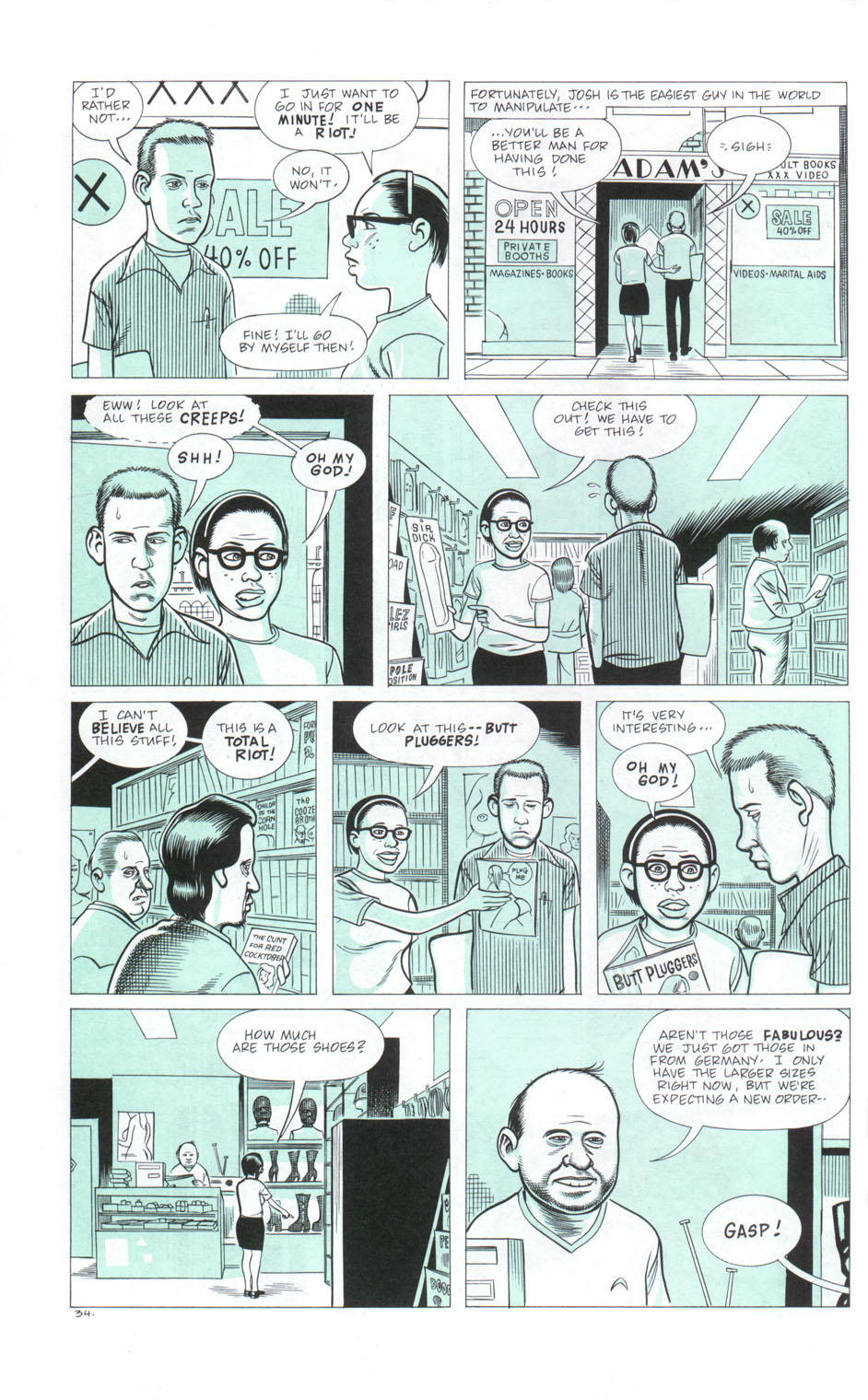 Read online Ghost World comic -  Issue # Full - 35