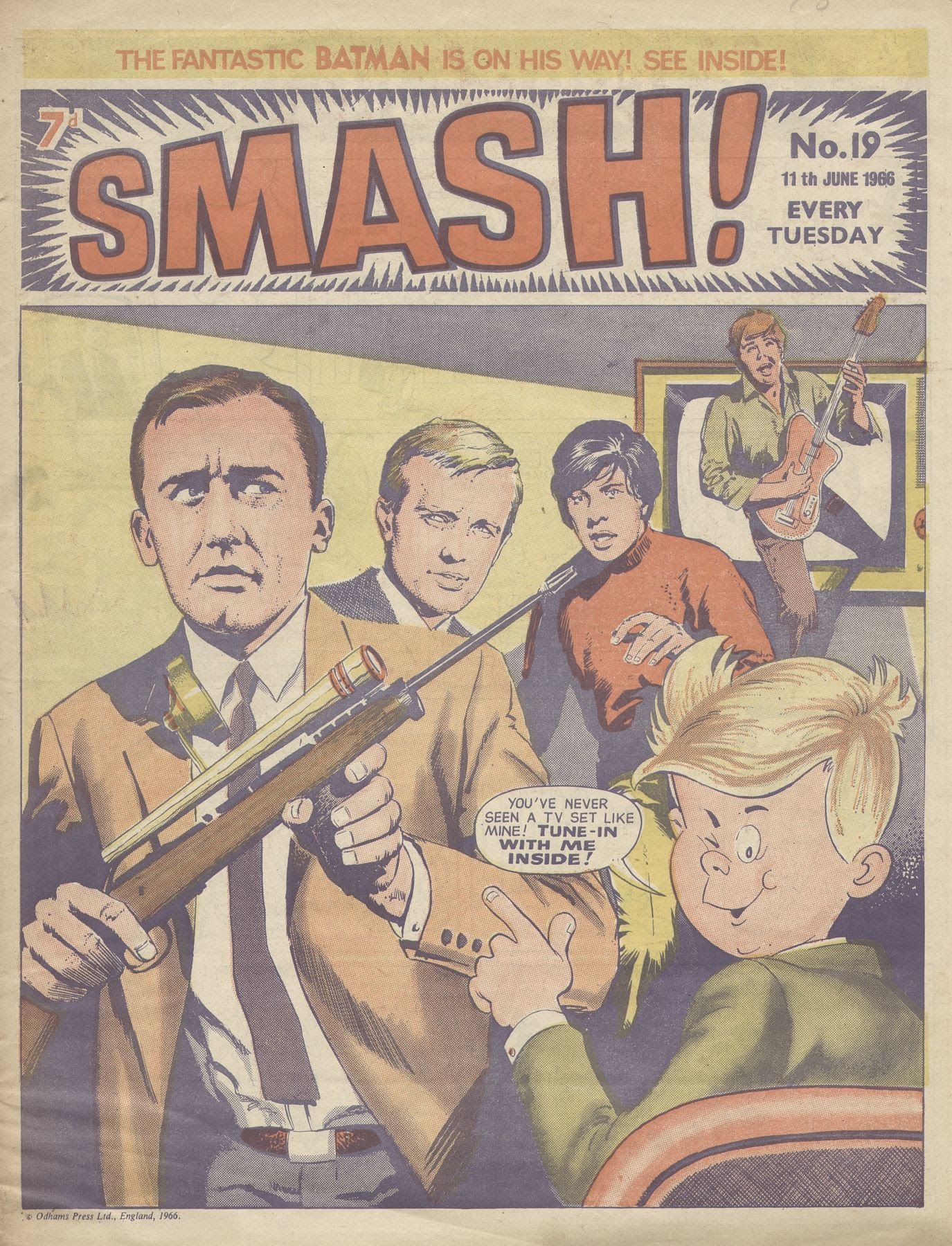 Read online Smash! (1966) comic -  Issue #19 - 1