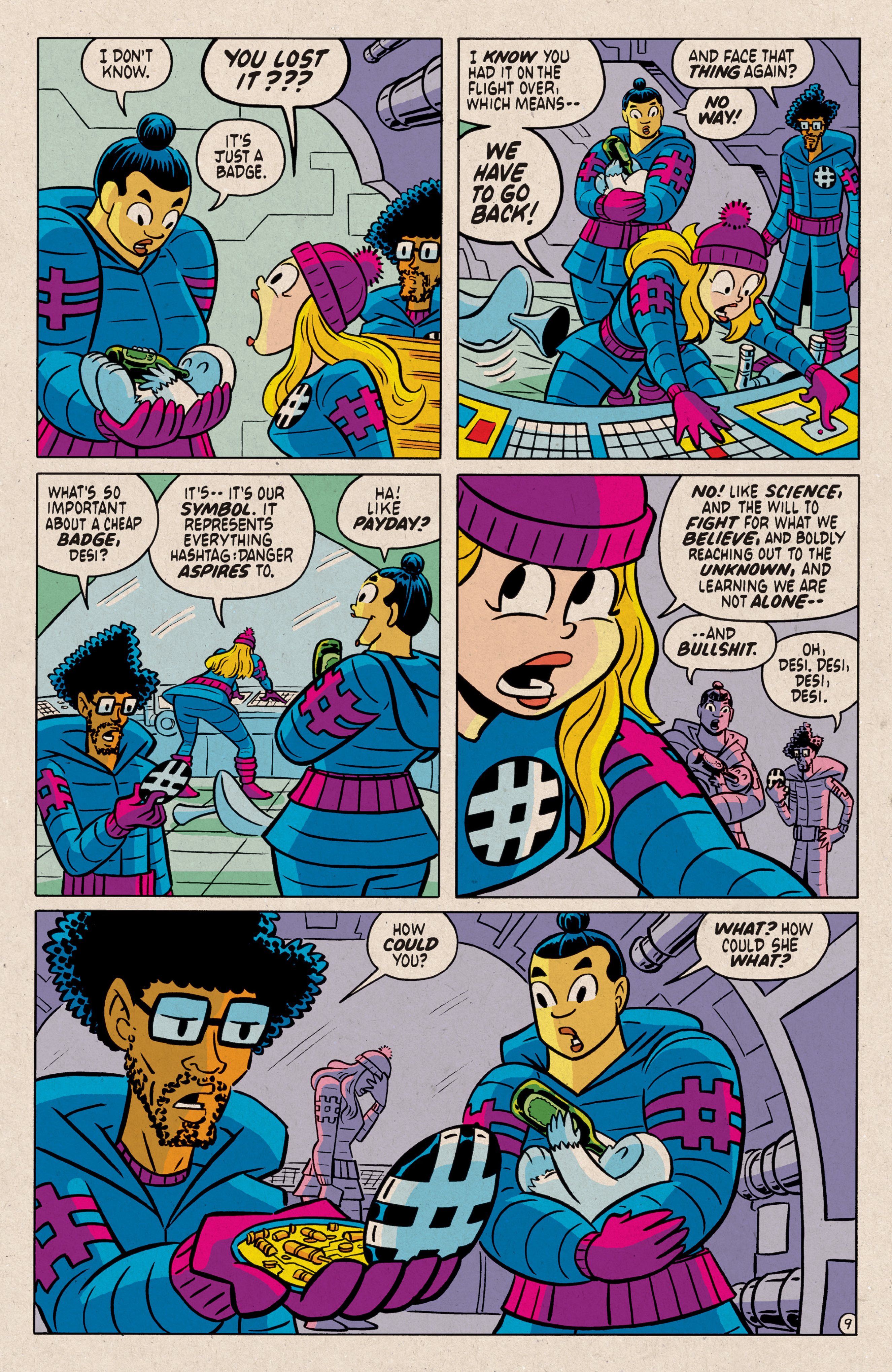 Read online Hashtag Danger comic -  Issue #1 - 11