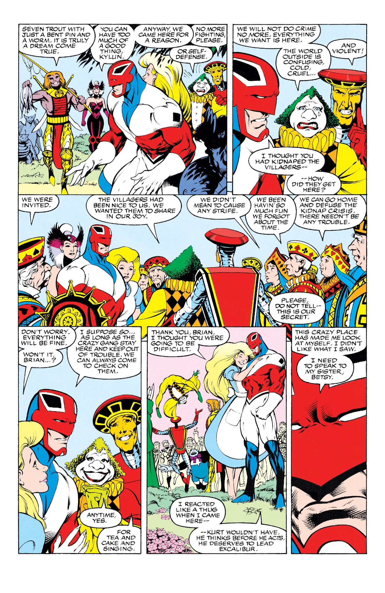 Read online Excalibur Visionaries: Alan Davis comic -  Issue # TPB 2 (Part 1) - 93
