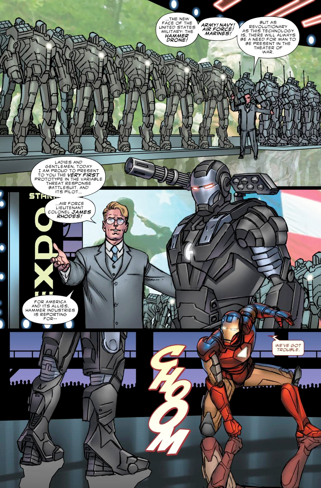 Read online Marvel's Iron Man 2 Adaptation comic -  Issue #2 - 9