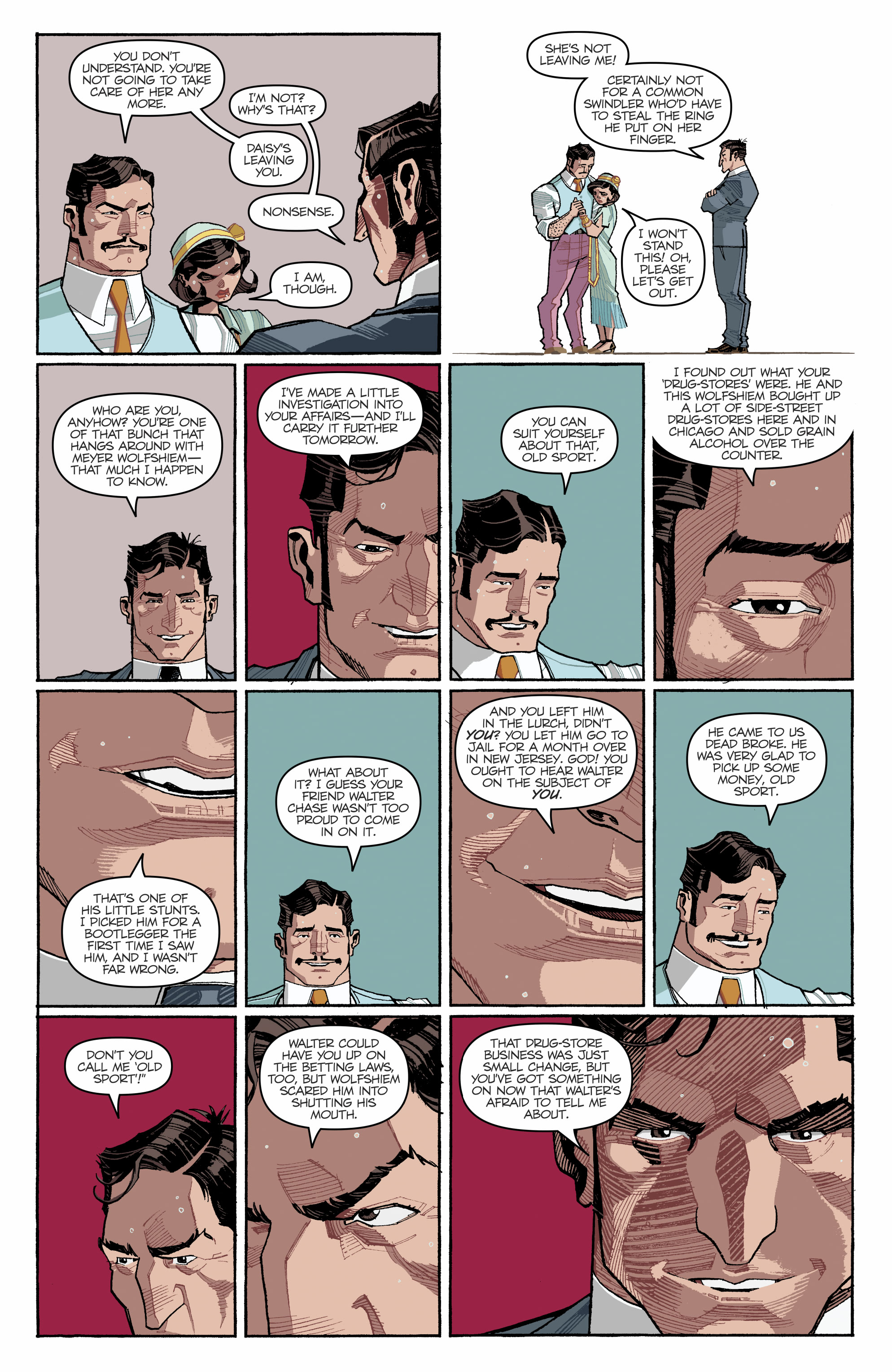 Read online The Great Gatsby comic -  Issue #6 - 6