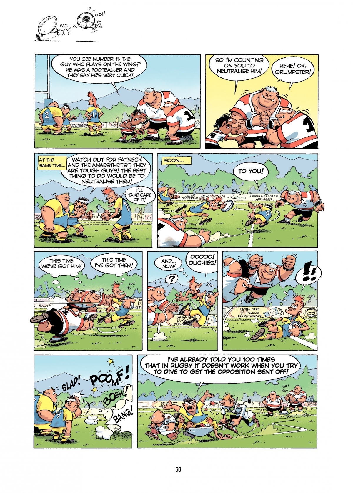 Read online The Rugger Boys comic -  Issue #1 - 36