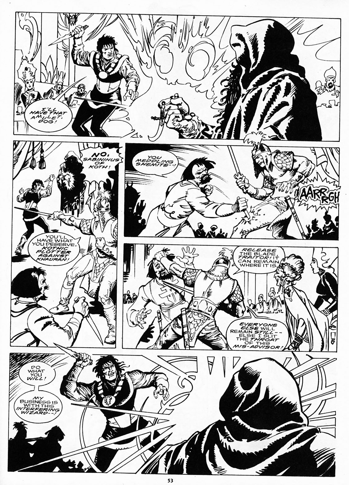 The Savage Sword Of Conan issue 218 - Page 51