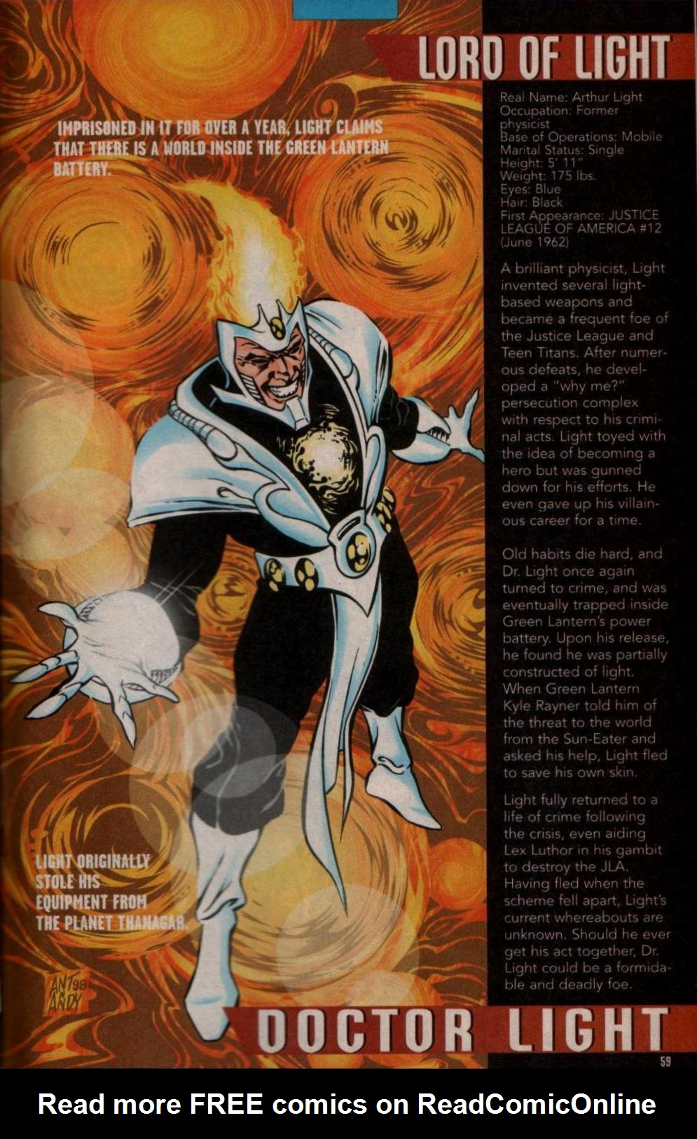 Read online Green Lantern Secret Files comic -  Issue #1 - 55