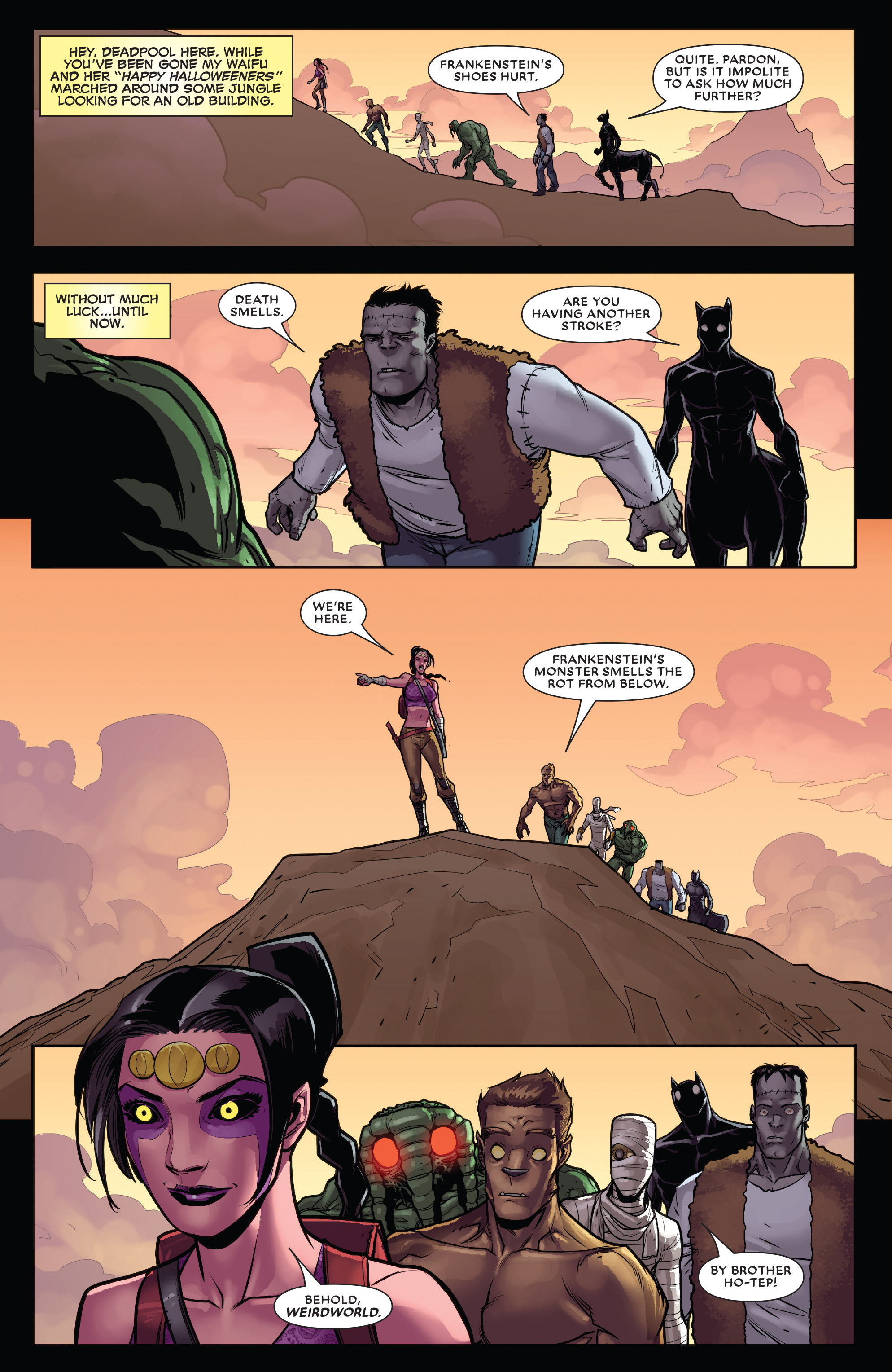 Read online Mrs. Deadpool and the Howling Commandos comic -  Issue #3 - 3