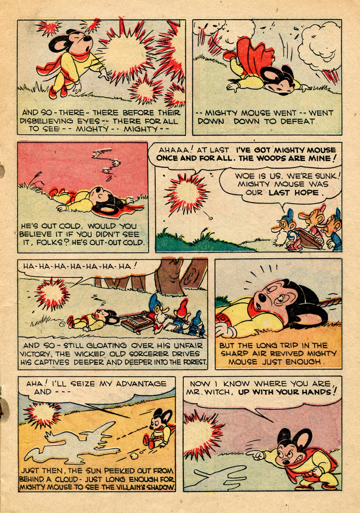Read online Paul Terry's Mighty Mouse Comics comic -  Issue #18 - 17