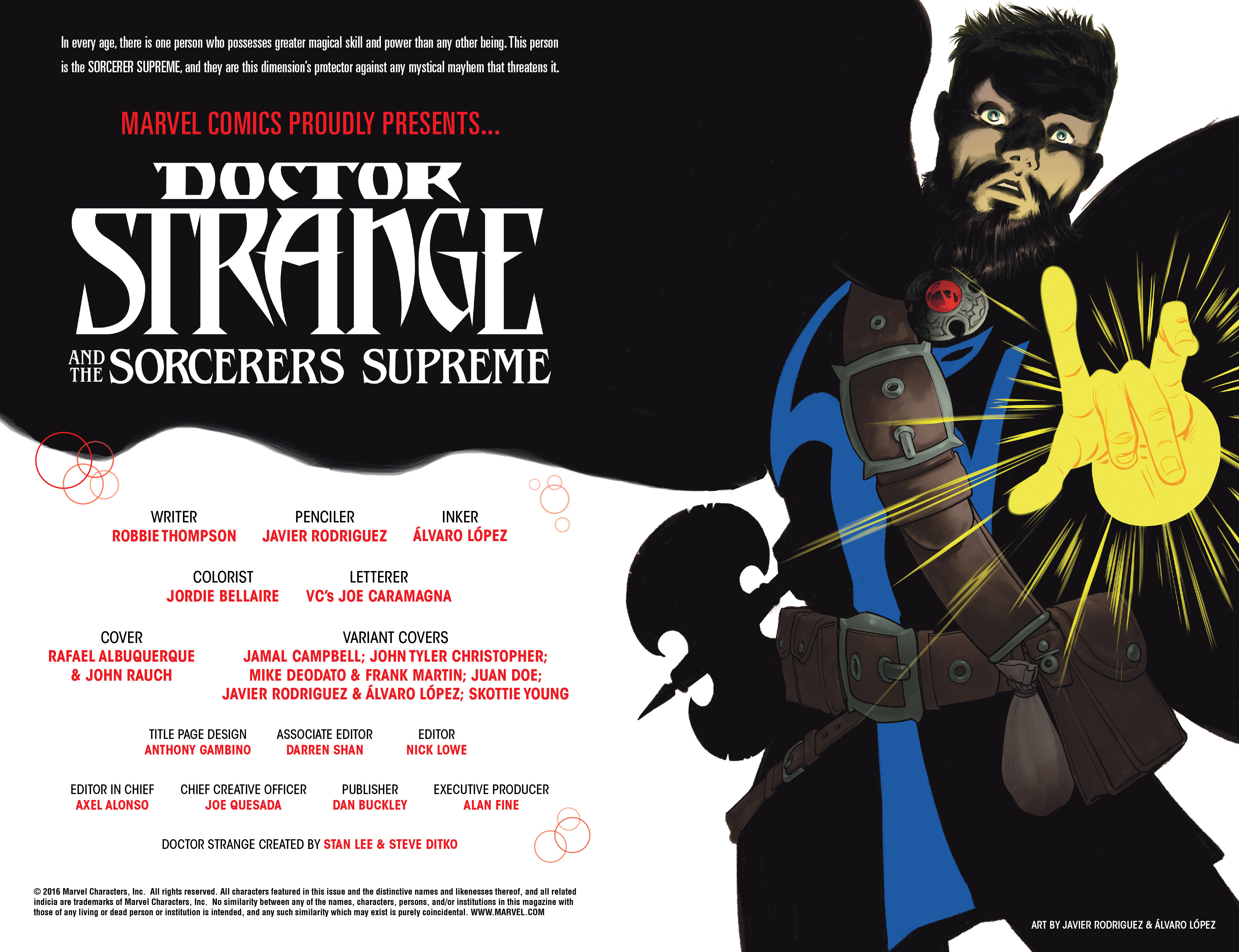 Read online Doctor Strange and the Sorcerers Supreme comic -  Issue #1 - 4