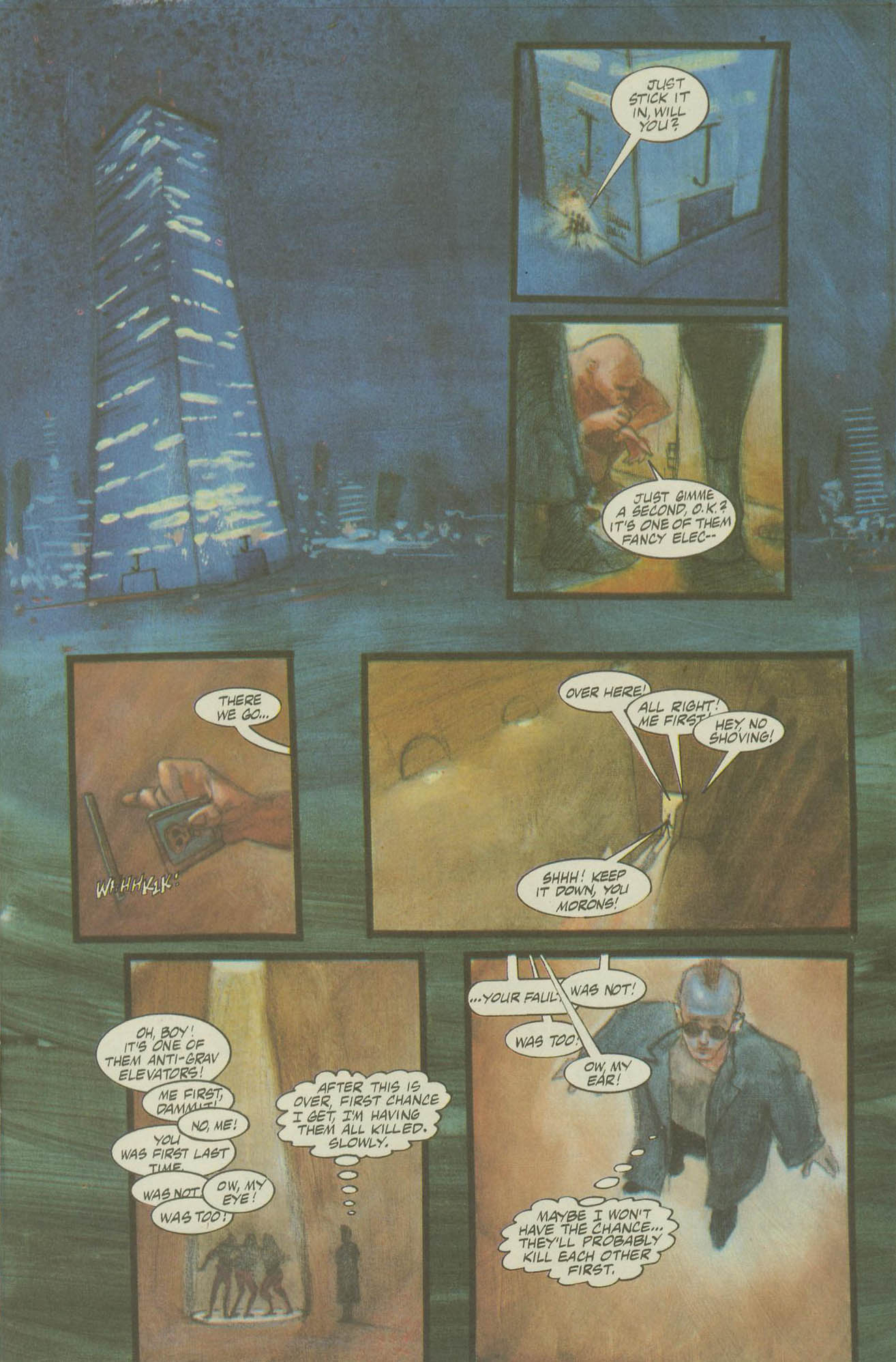 Read online Cyberpunk Book Two comic -  Issue #1 - 7