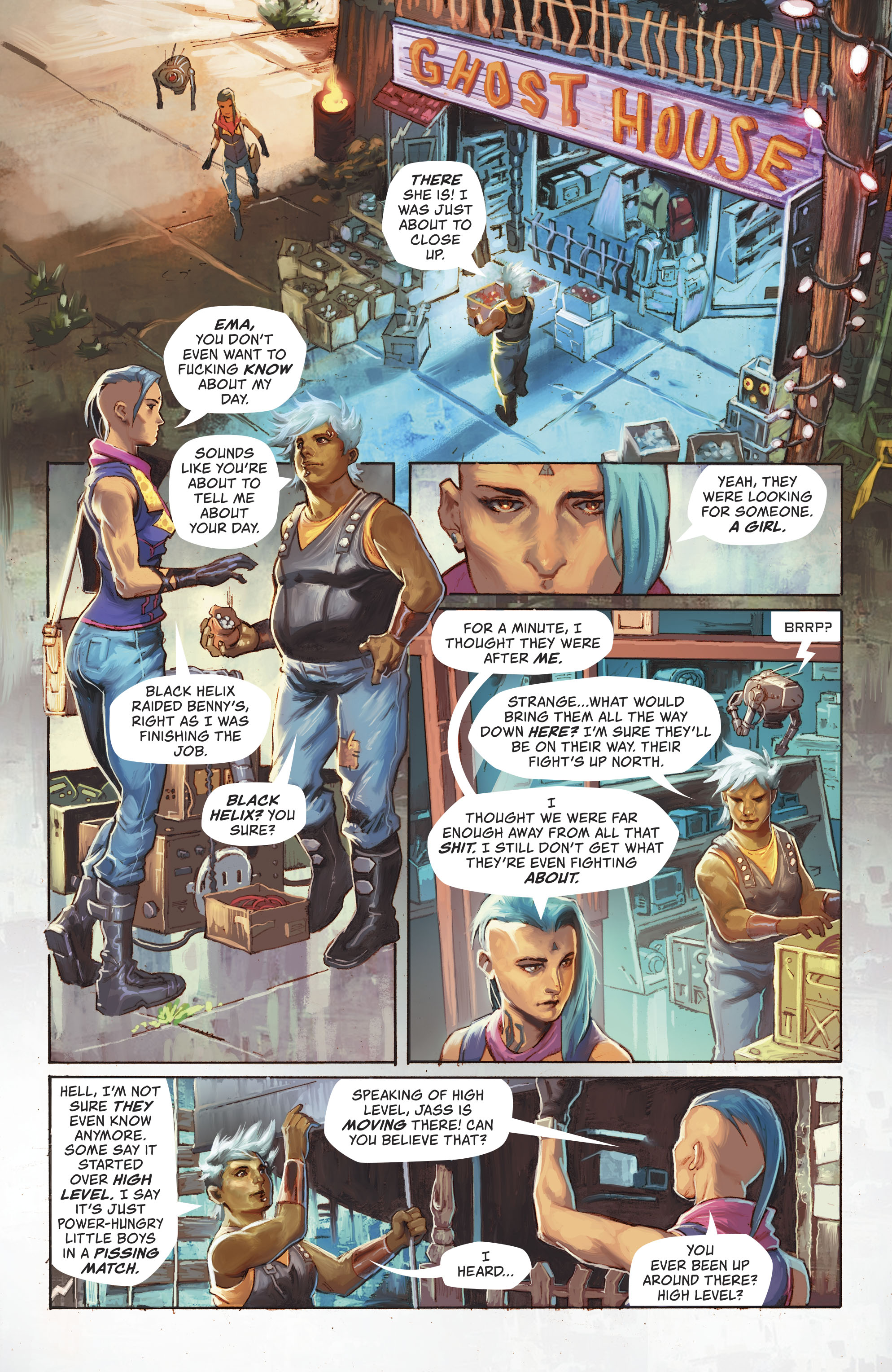 Read online High Level comic -  Issue #1 - 12