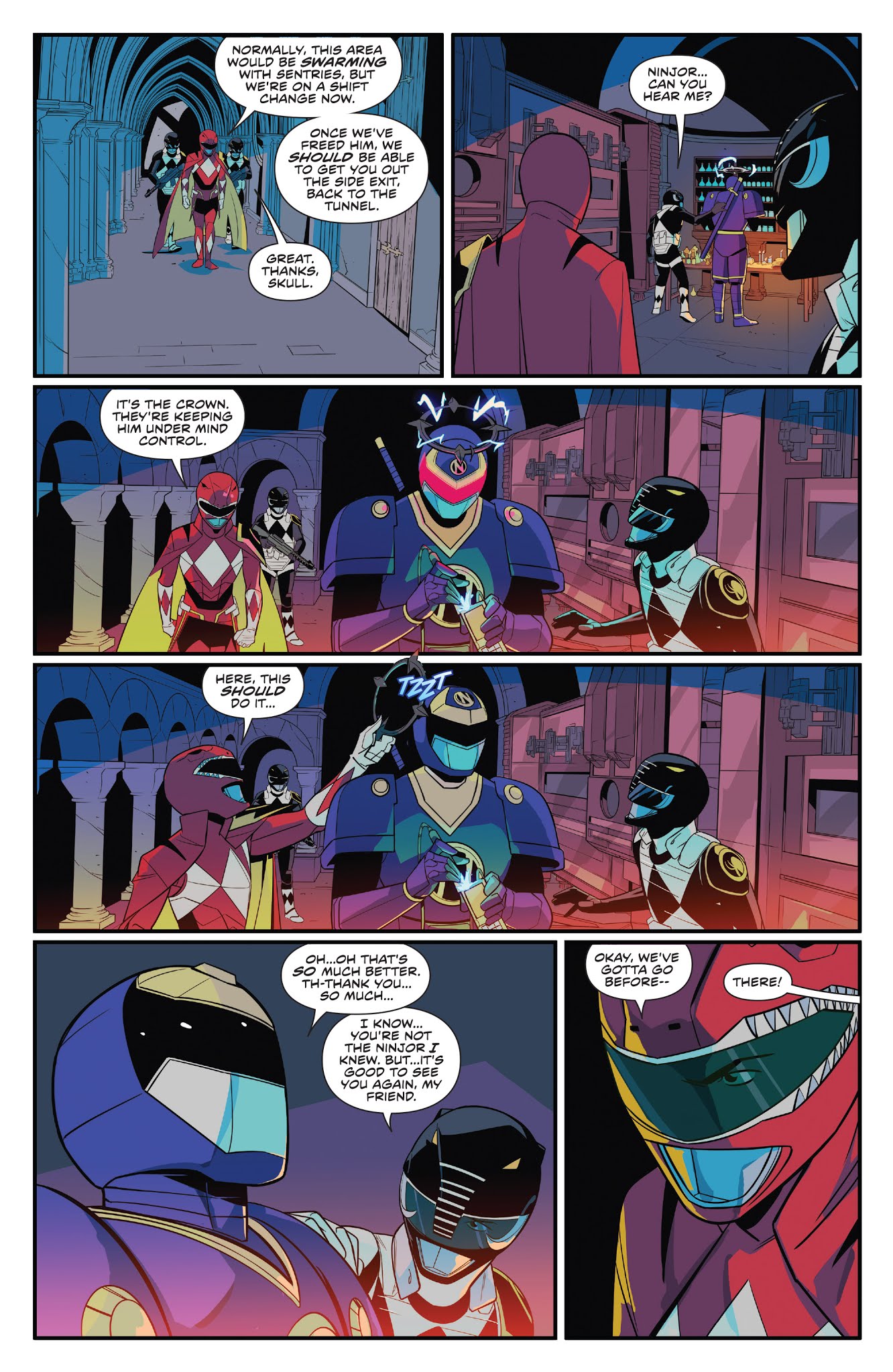 Read online Mighty Morphin Power Rangers comic -  Issue #28 - 17