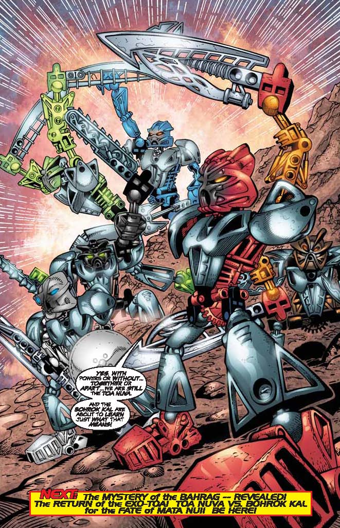 Read online Bionicle comic -  Issue #10 - 16