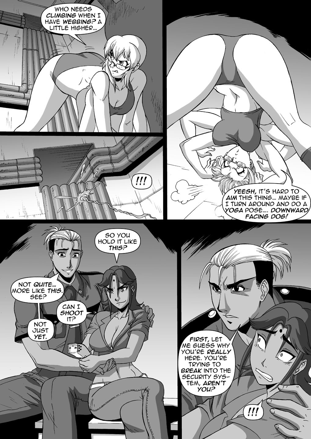 Read online Spinnerette comic -  Issue #3 - 26