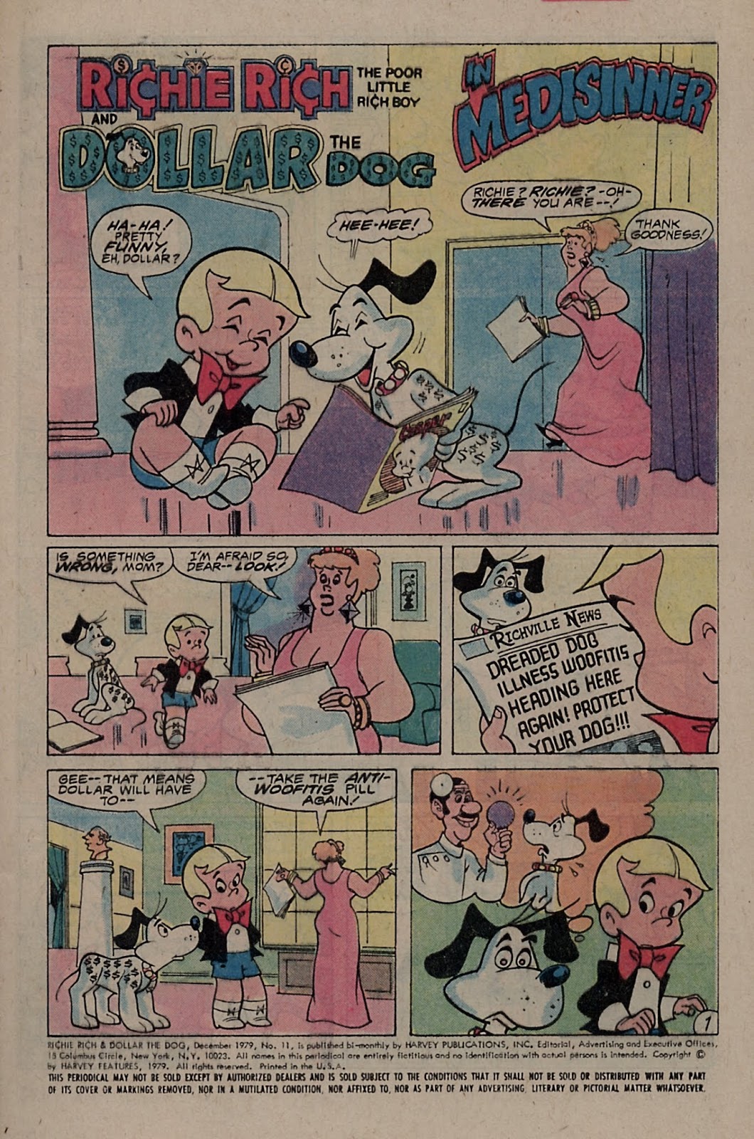 Richie Rich & Dollar the Dog issue 11 - Page 5