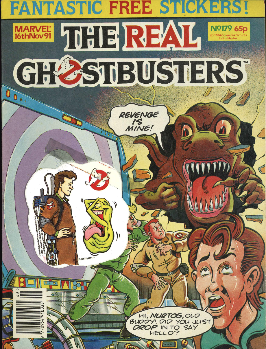 Read online The Real Ghostbusters comic -  Issue #179 - 1
