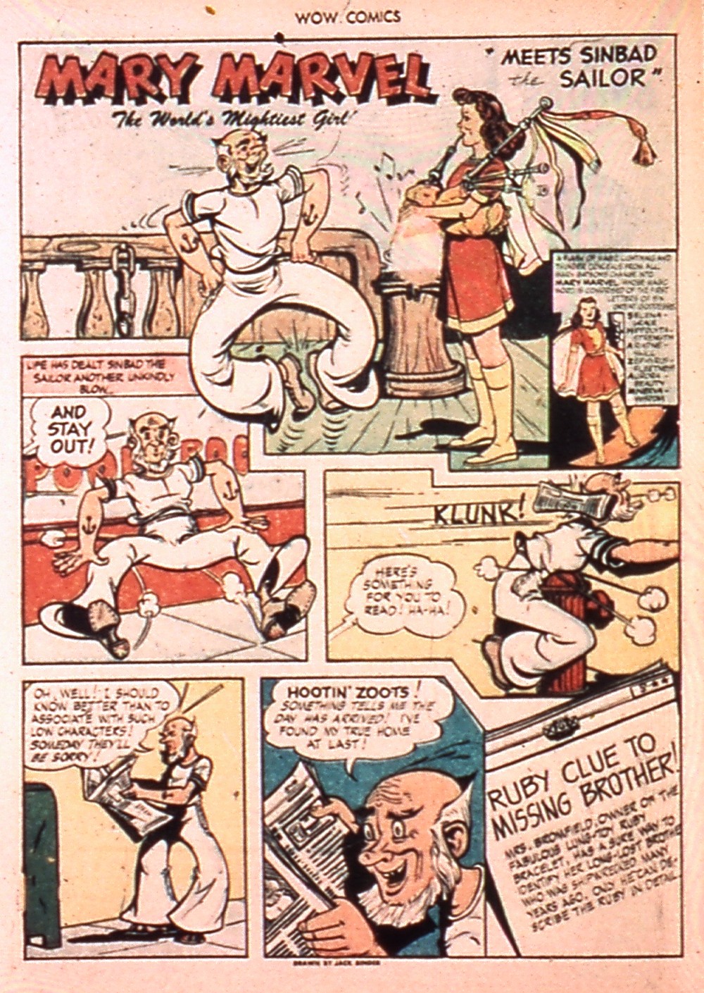 Read online Wow Comics comic -  Issue #47 - 4