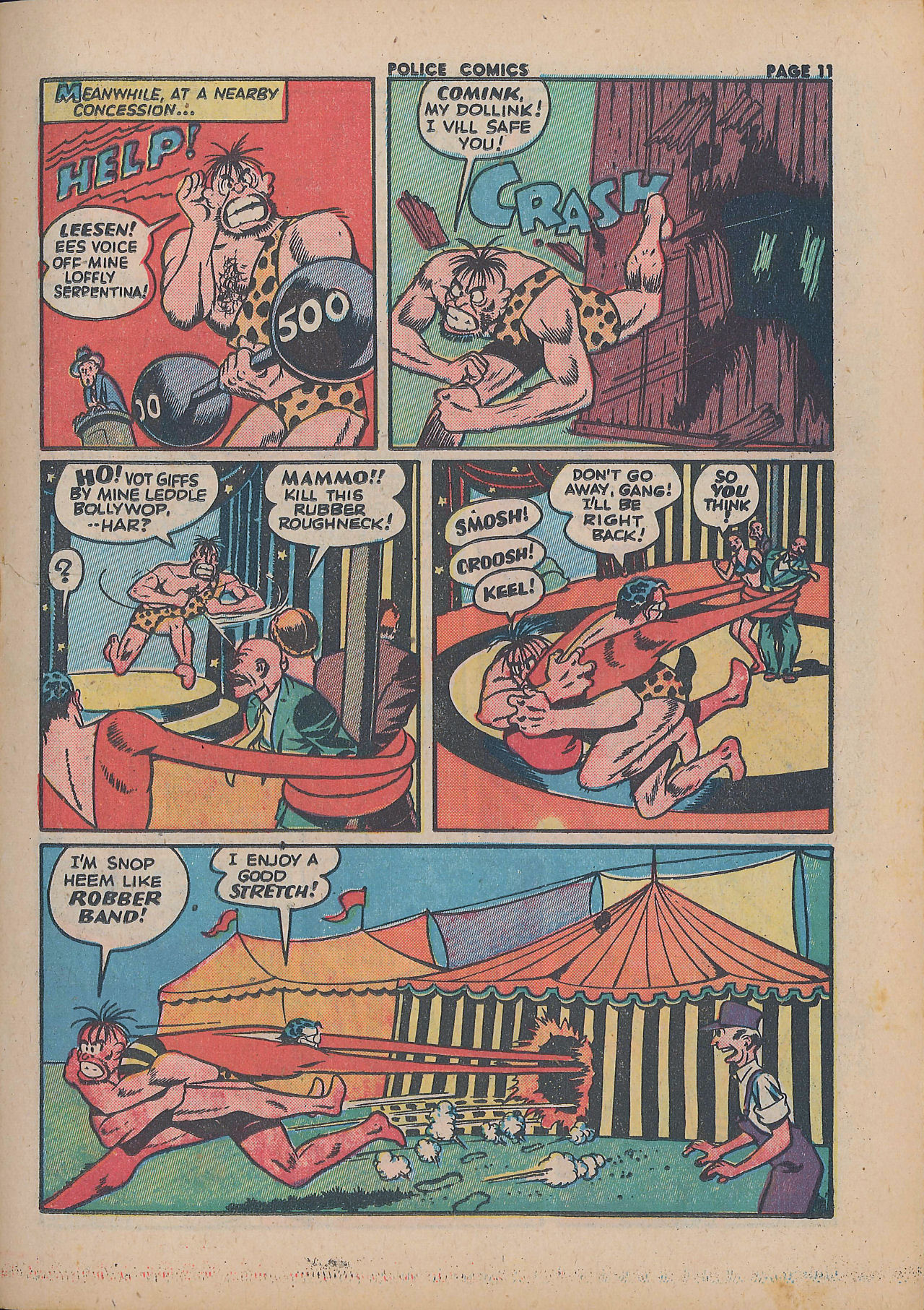 Read online Police Comics comic -  Issue #21 - 13