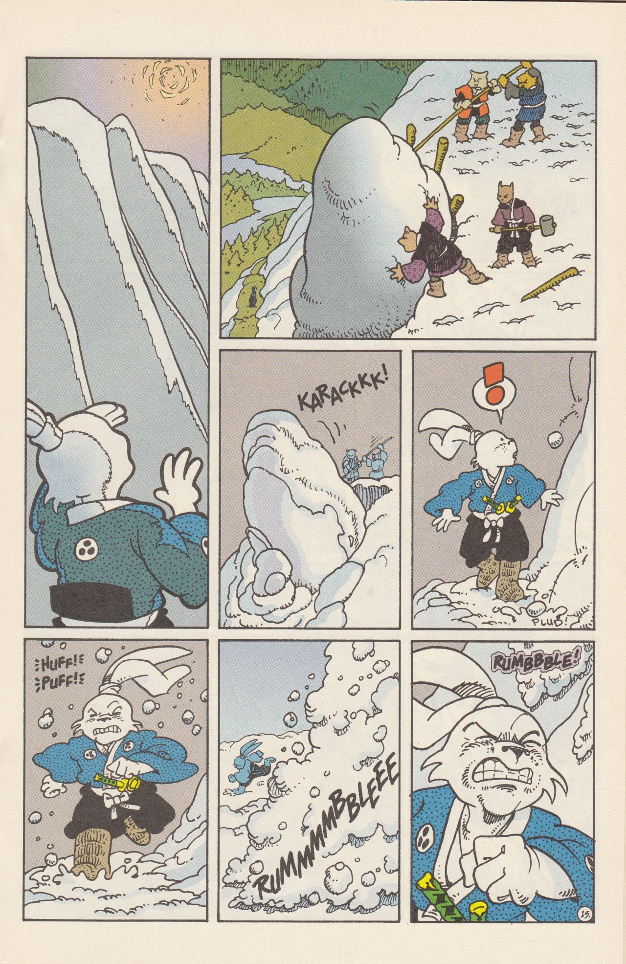 Read online Usagi Yojimbo (1993) comic -  Issue #6 - 17