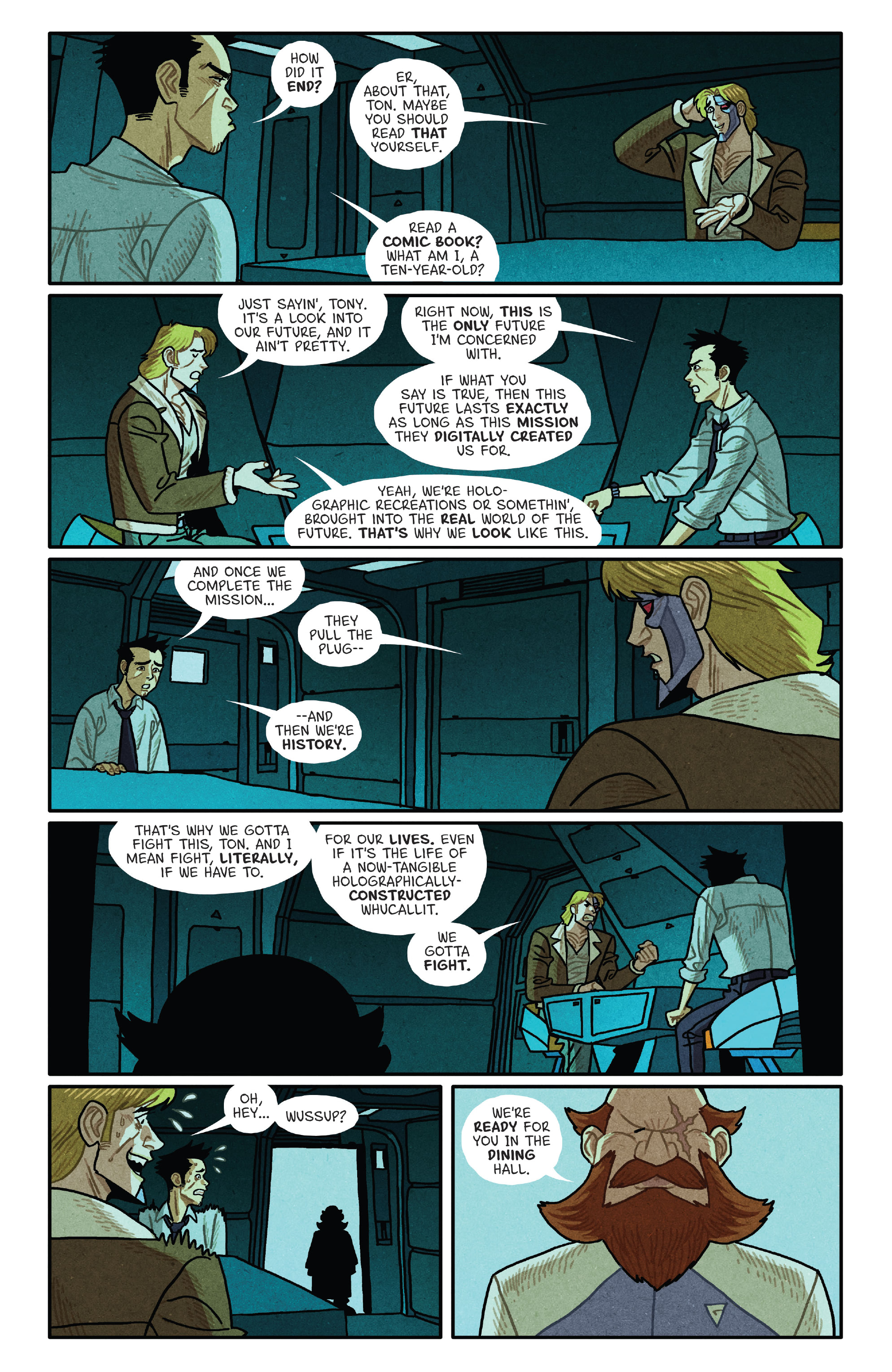 Read online Outer Darkness/Chew comic -  Issue #2 - 10