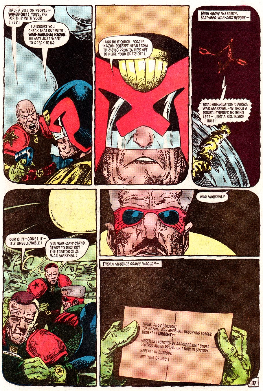 Read online Judge Dredd (1983) comic -  Issue #24 - 17