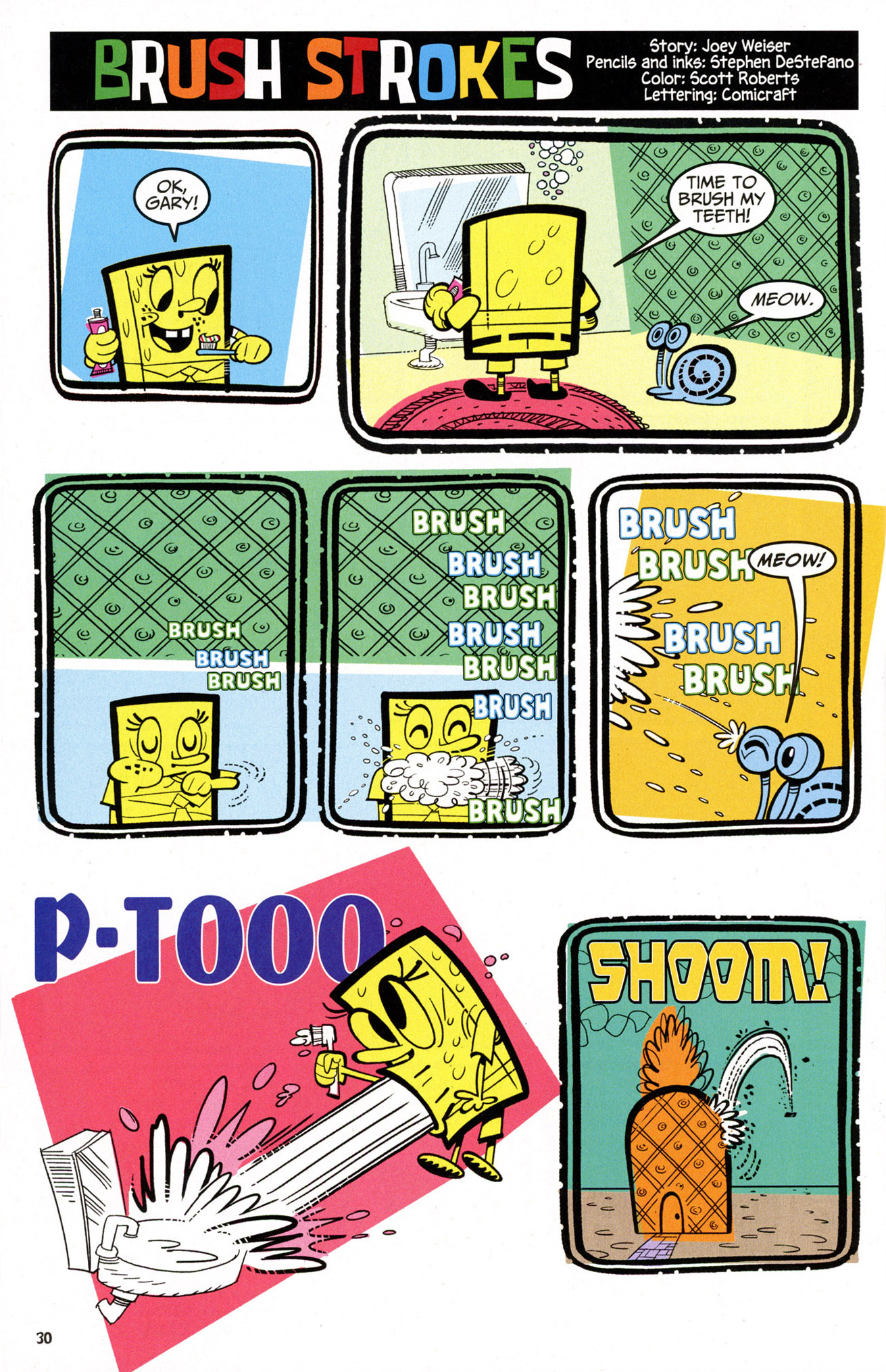 Read online SpongeBob Comics comic -  Issue #22 - 30