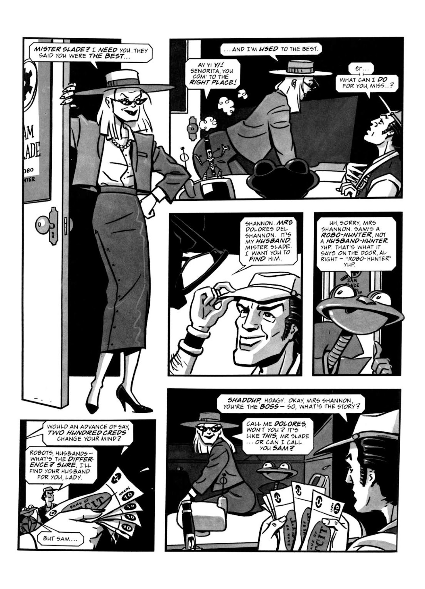 Read online Robo-Hunter: The Droid Files comic -  Issue # TPB 2 - 373