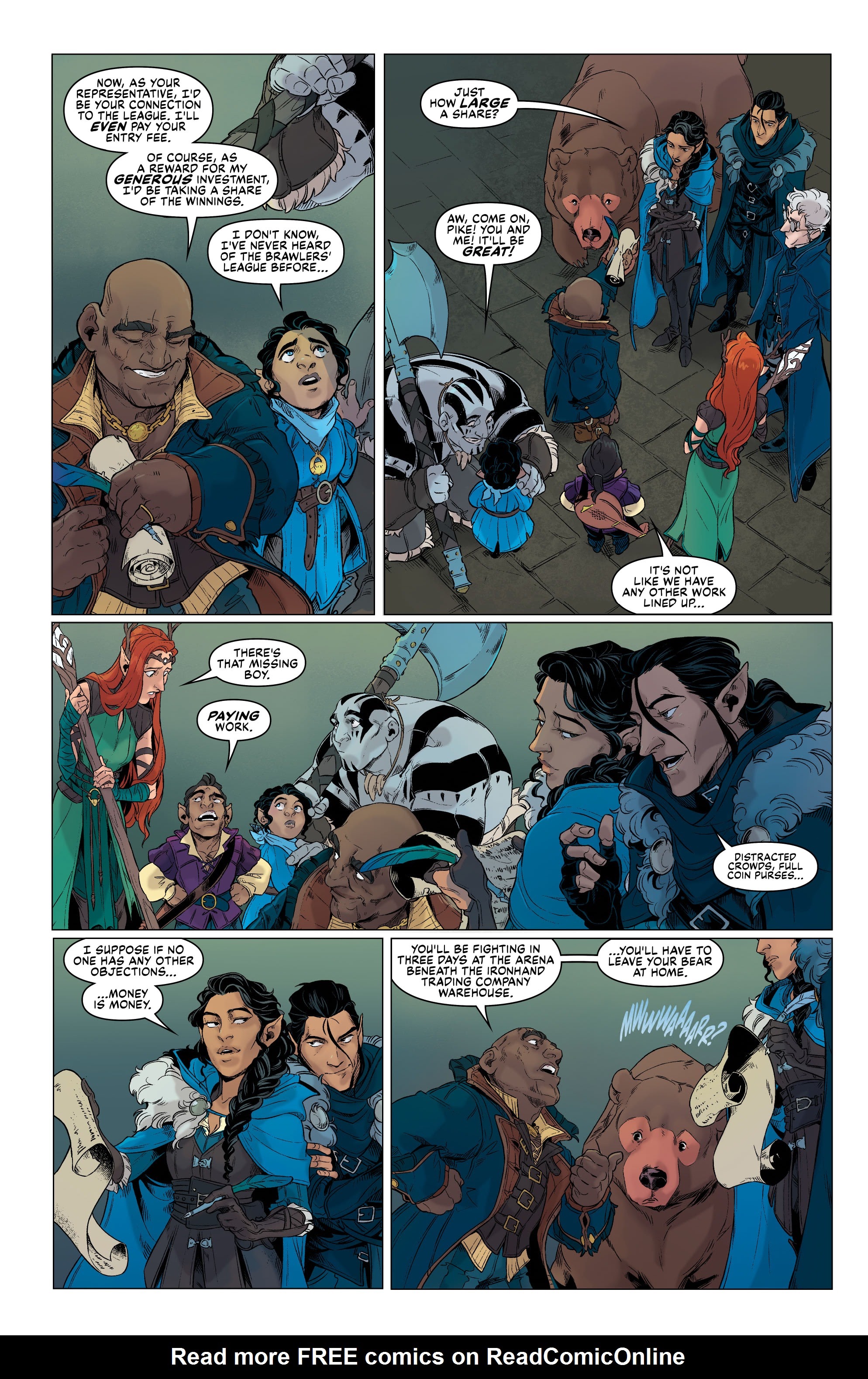 Read online Critical Role: Vox Machina Origins III comic -  Issue #1 - 16