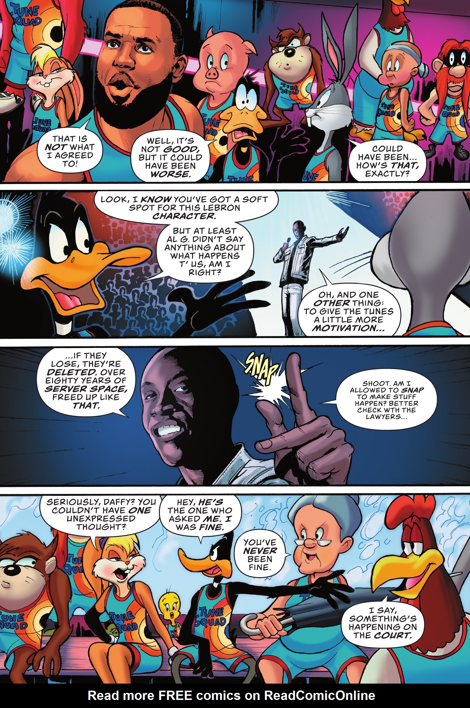 Read online Space Jam: A New Legacy comic -  Issue # TPB - 84