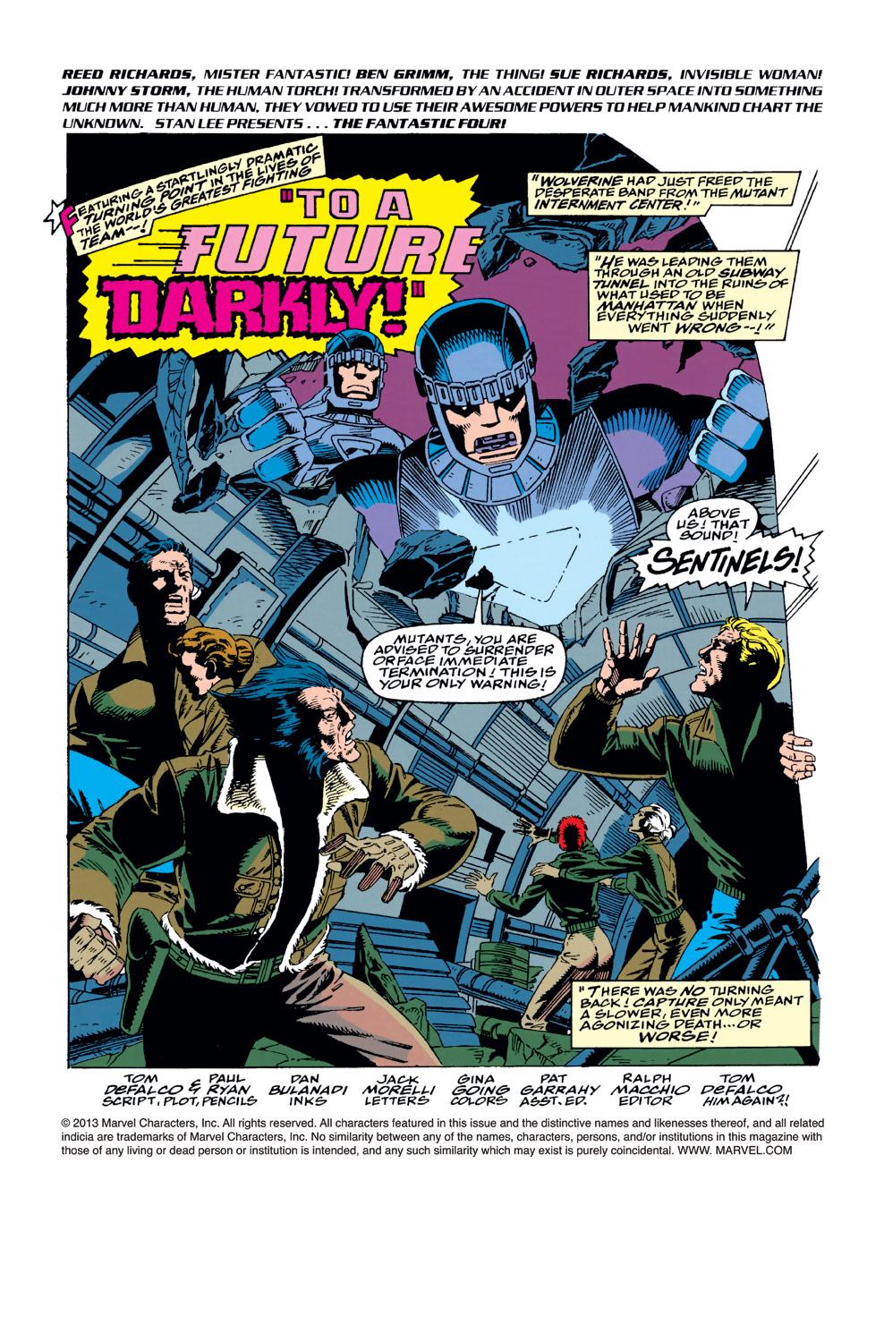 Read online Fantastic Four (1961) comic -  Issue #376 - 2