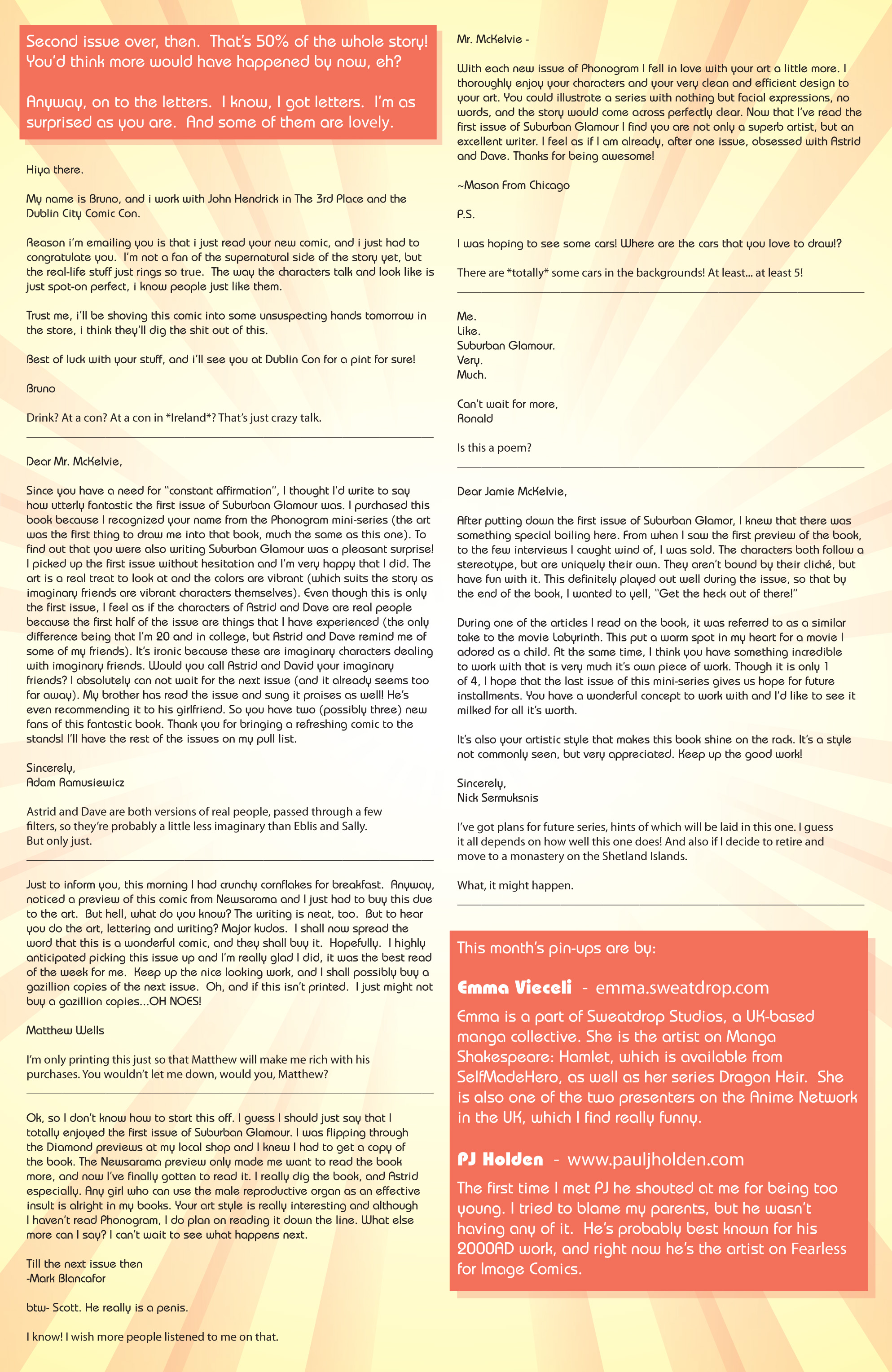 Read online Suburban Glamour comic -  Issue #2 - 27