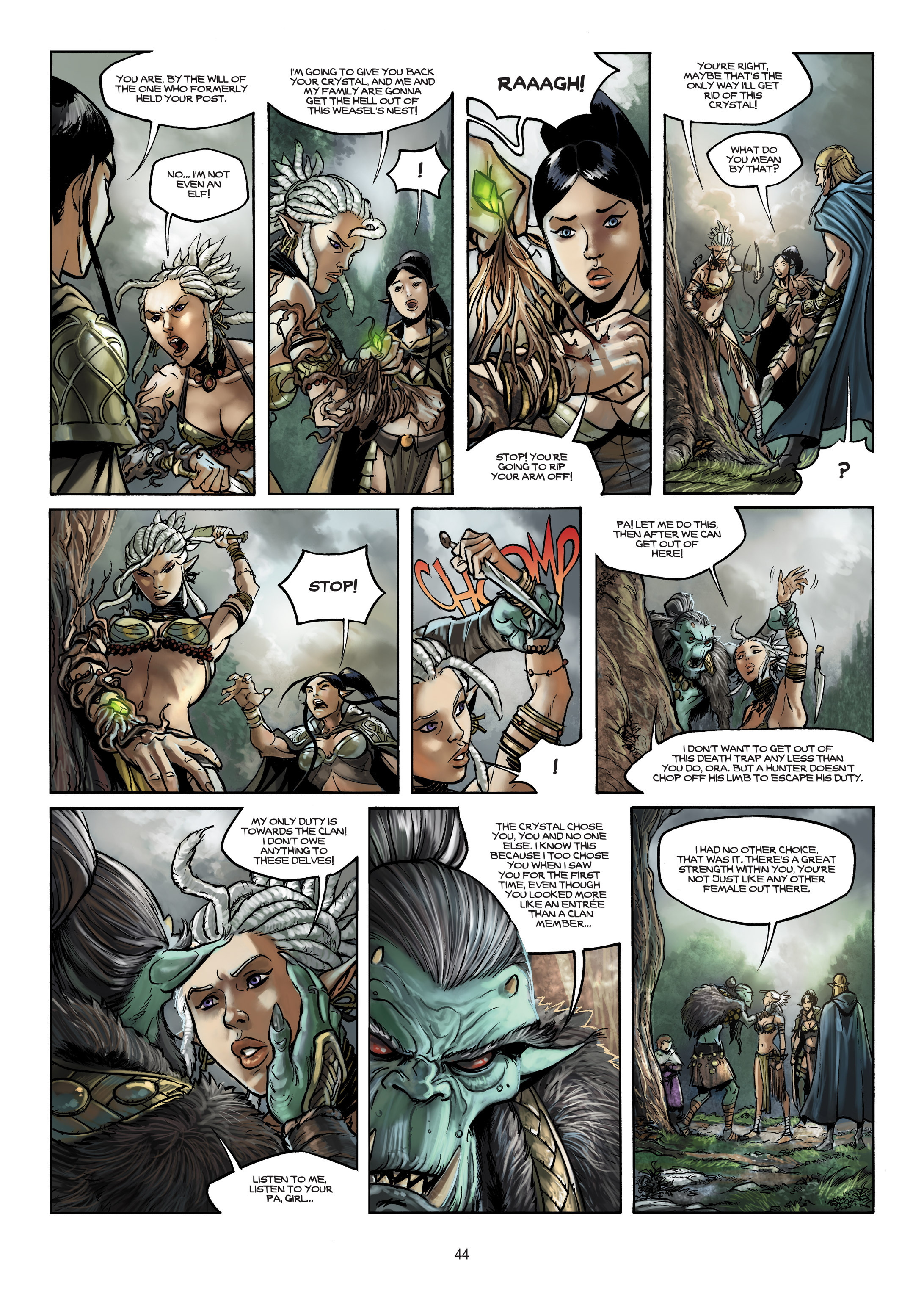 Read online Elves comic -  Issue #12 - 44