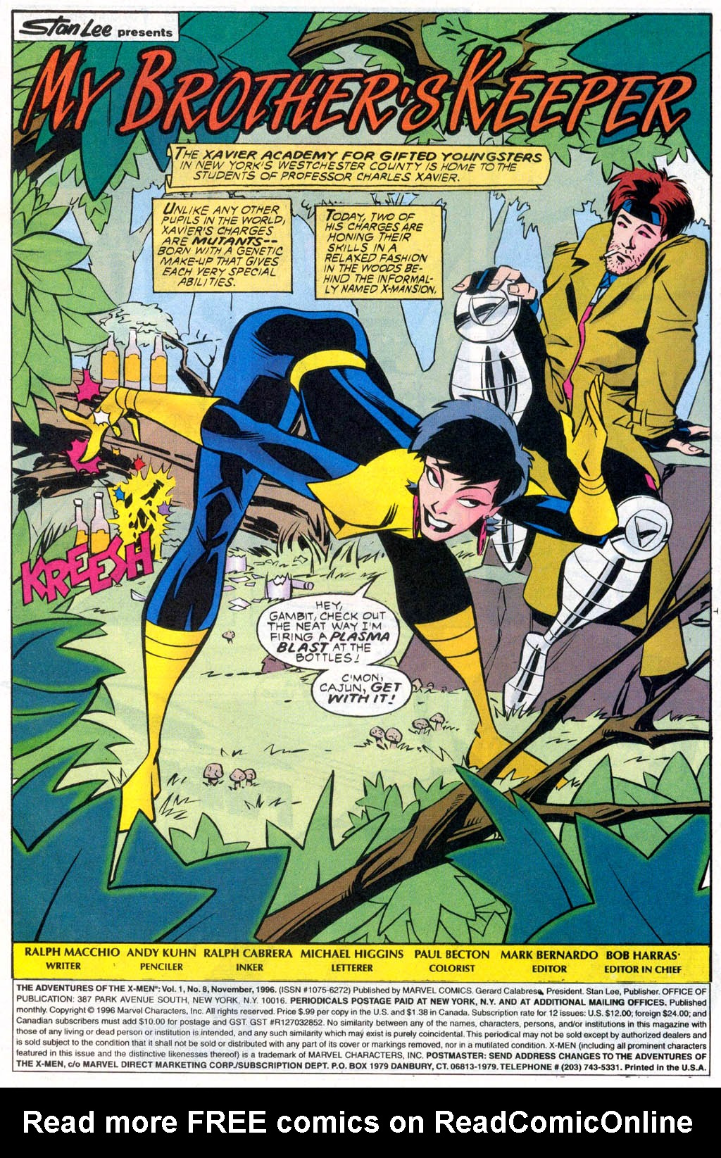 Read online The Adventures of the X-Men comic -  Issue #8 - 2
