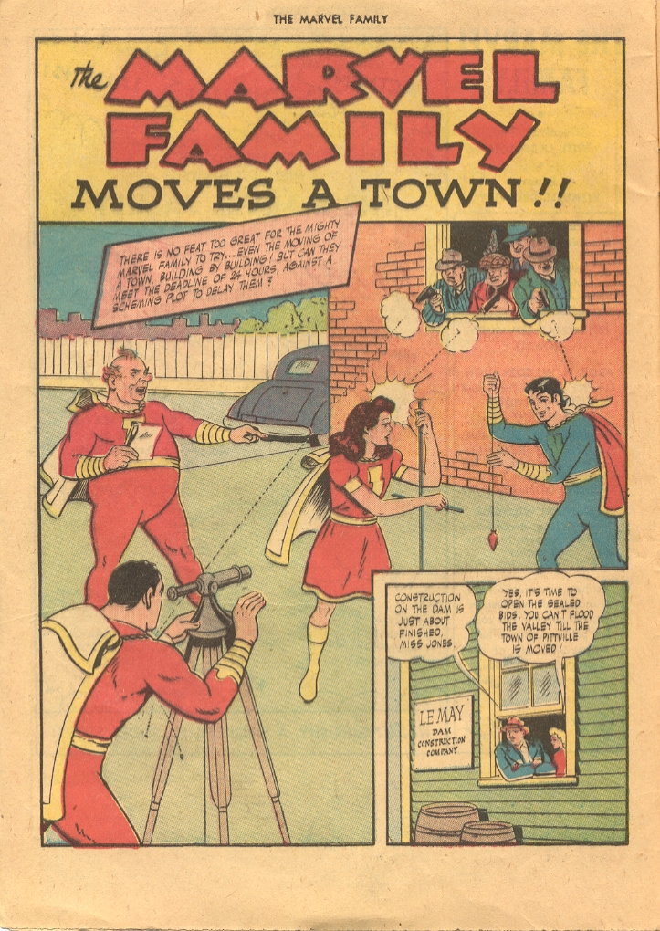 Read online The Marvel Family comic -  Issue #3 - 4