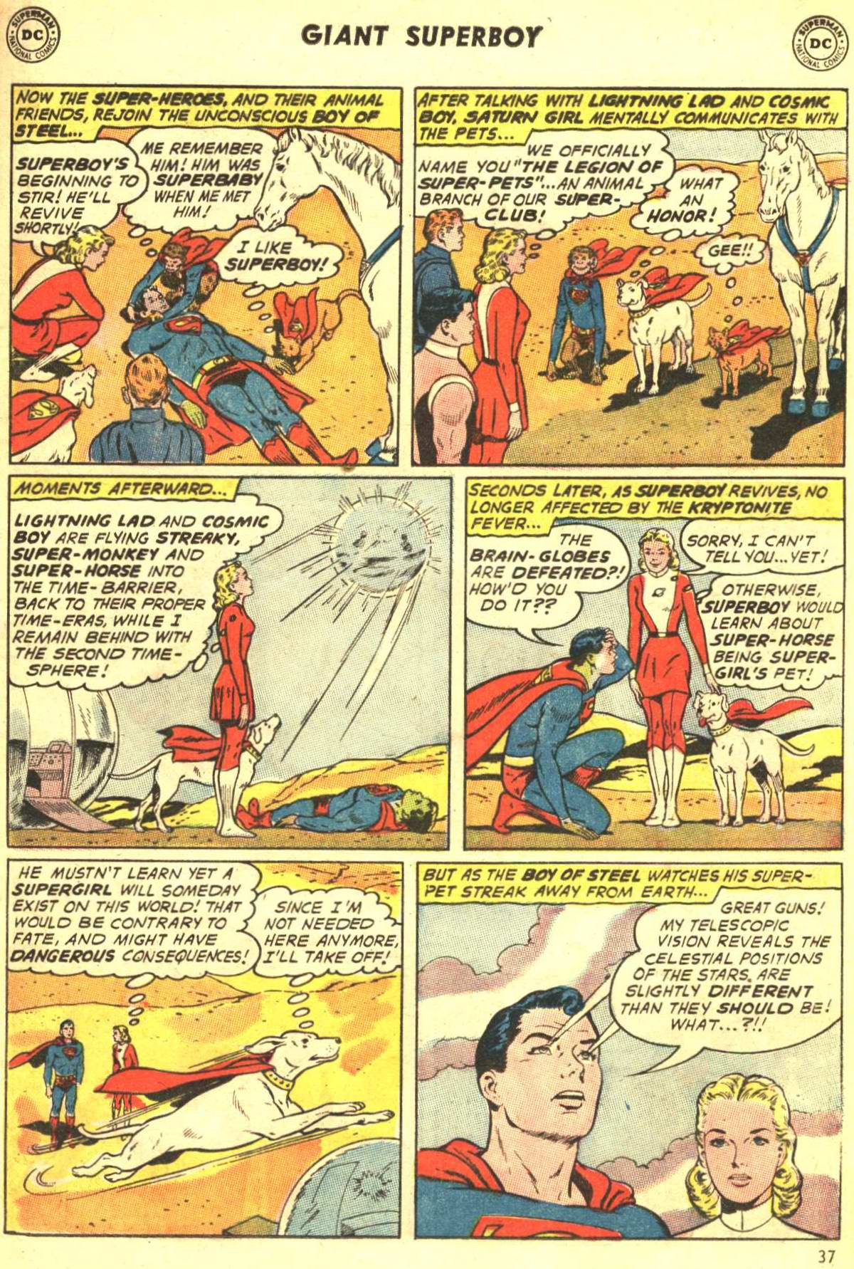 Read online Superboy (1949) comic -  Issue #147 - 36