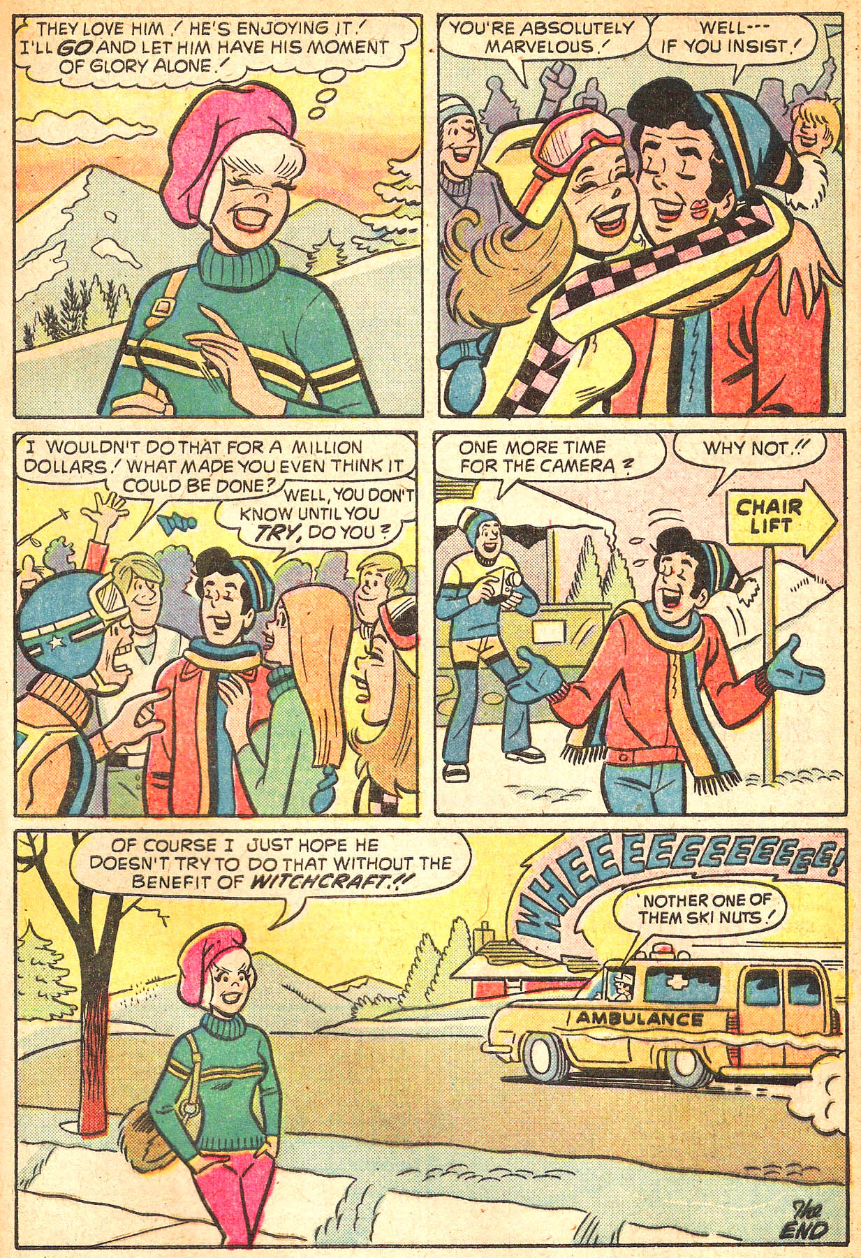 Read online Sabrina The Teenage Witch (1971) comic -  Issue #24 - 33