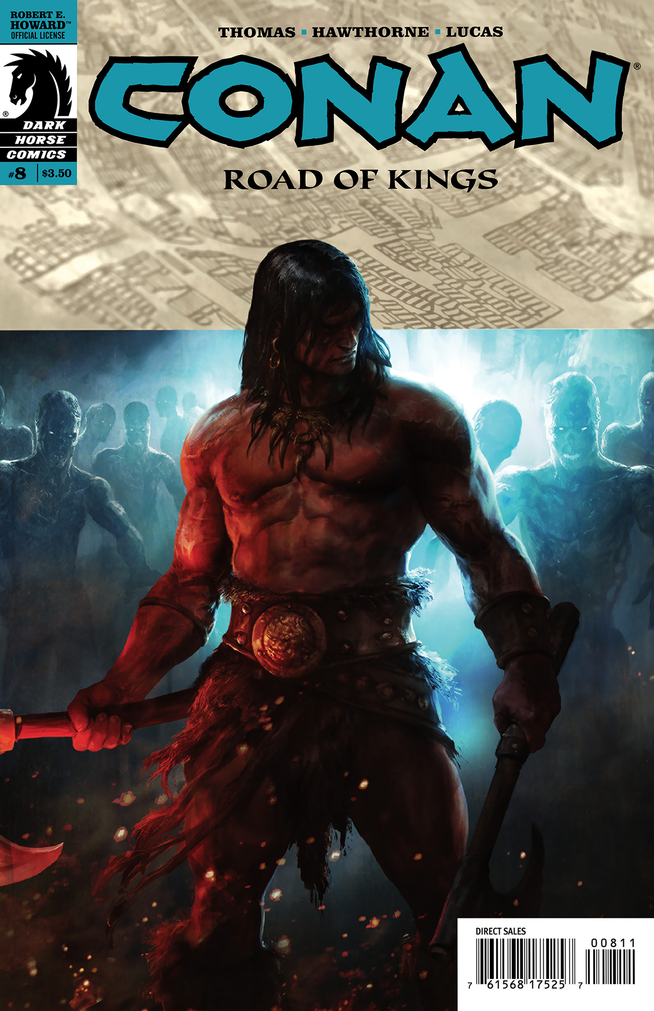 Read online Conan: Road of Kings comic -  Issue #8 - 1