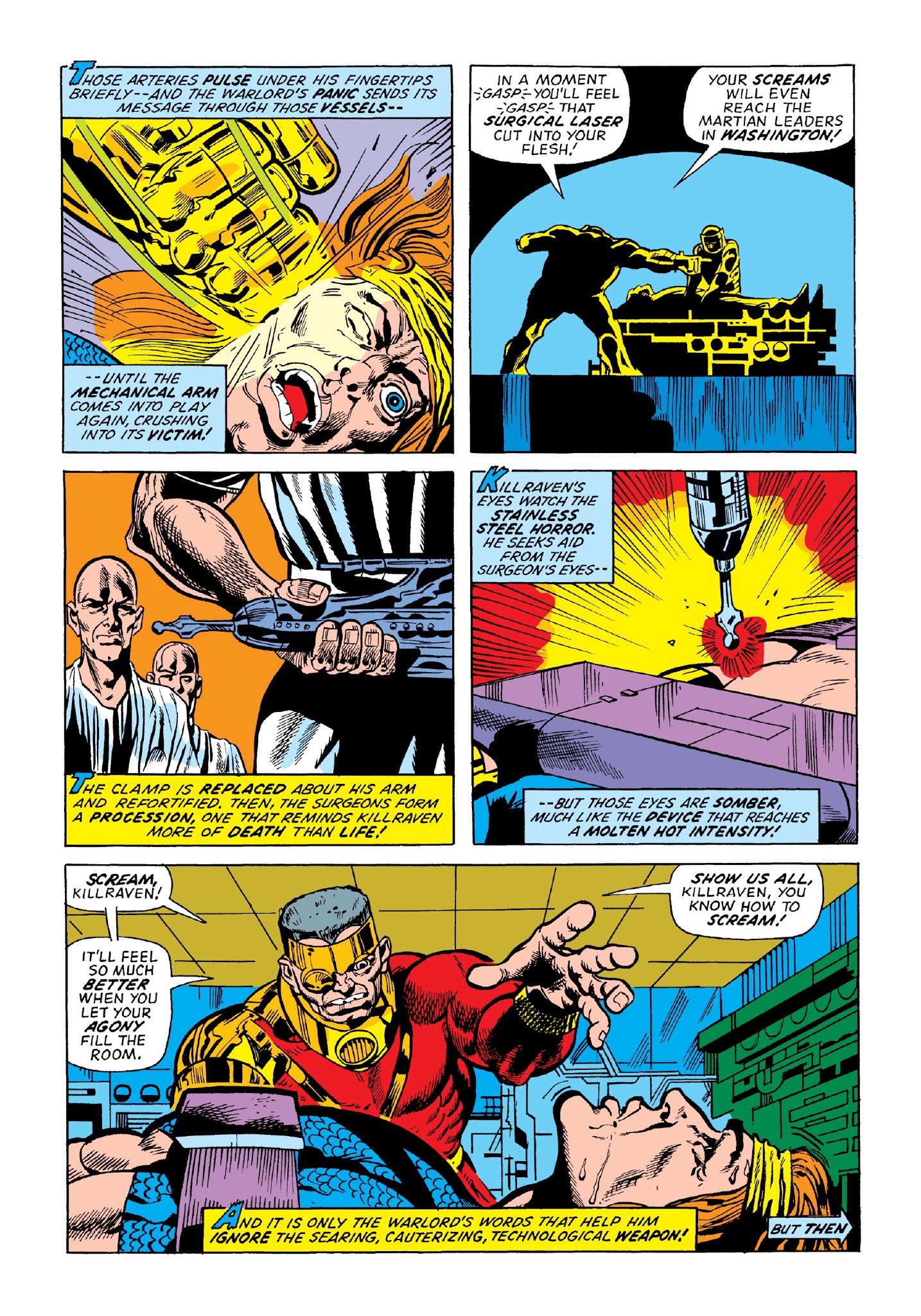 Read online Marvel Masterworks: Killraven comic -  Issue # TPB 1 (Part 1) - 84