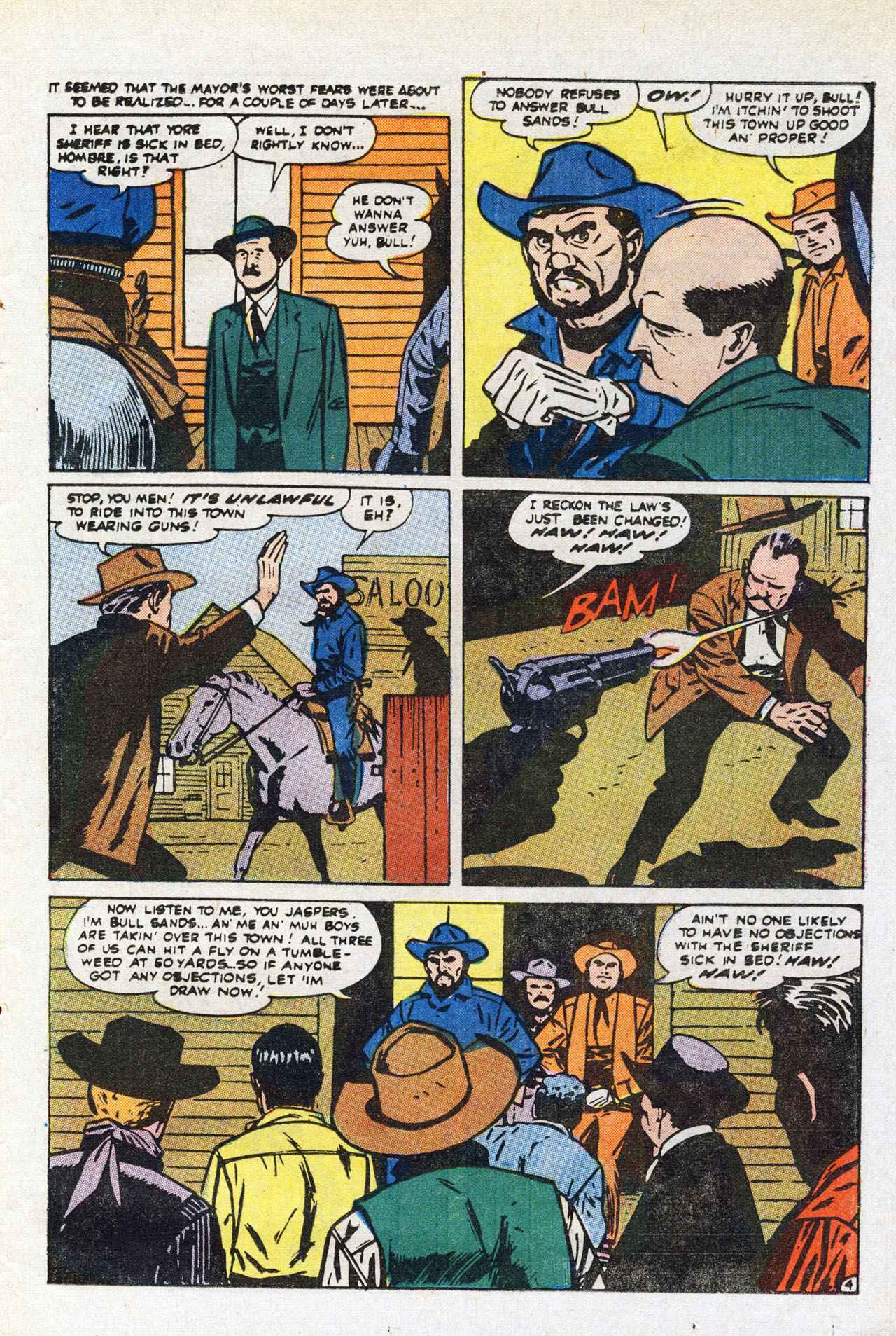 Read online Quick-Trigger Western comic -  Issue #17 - 23