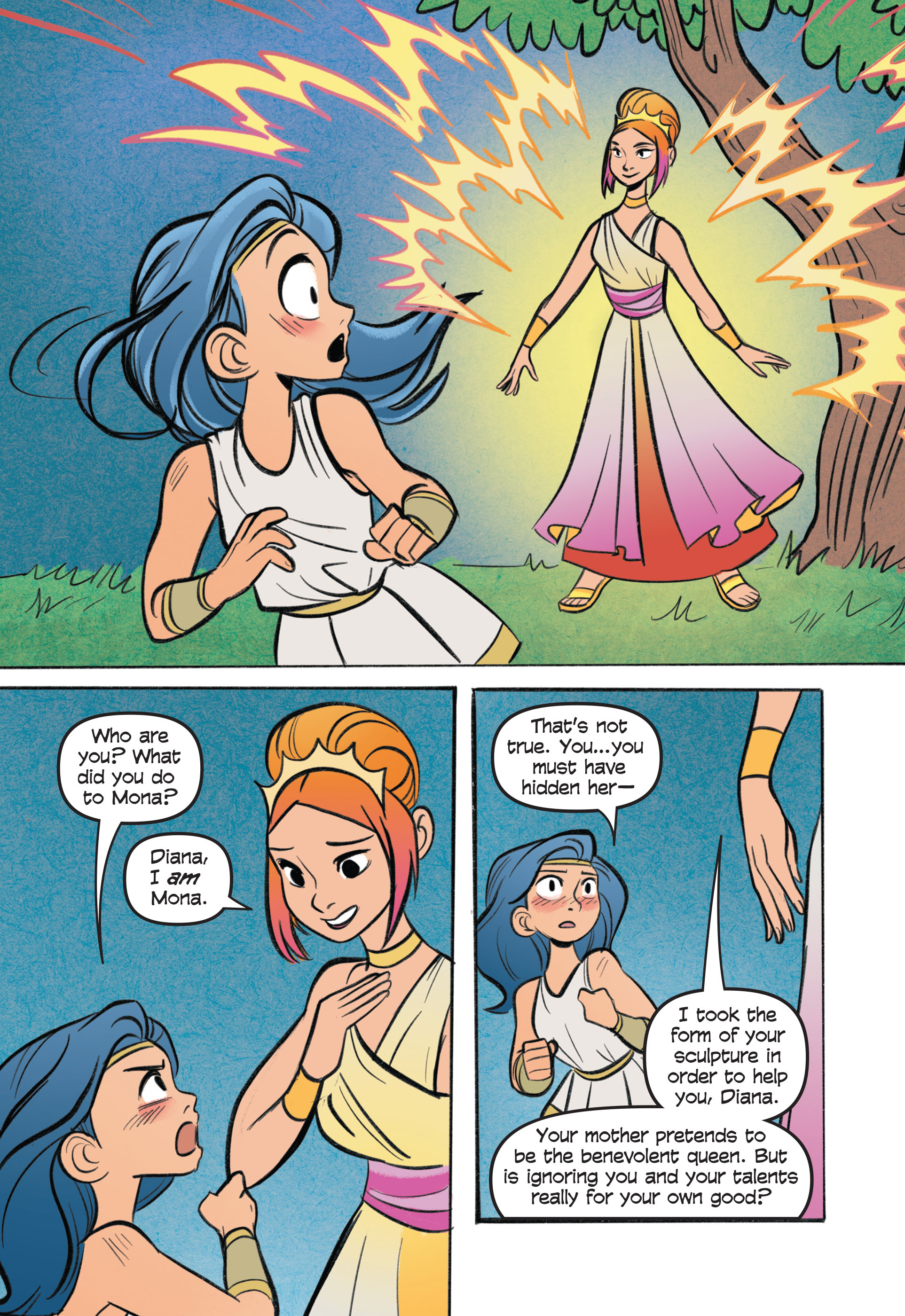 Read online Diana: Princess of the Amazons comic -  Issue # TPB (Part 2) - 8