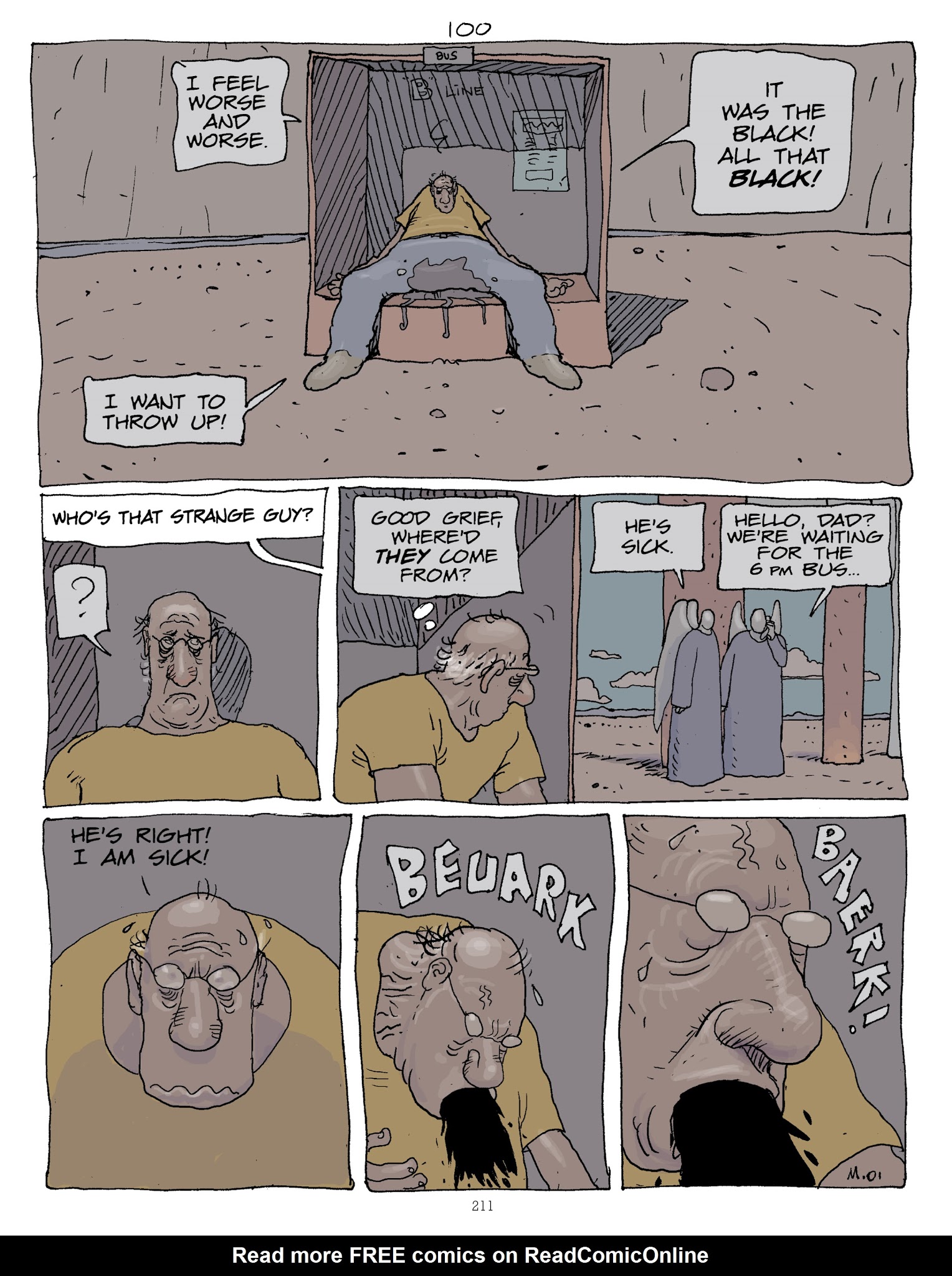 Read online Moebius Library comic -  Issue # TPB 2 - 210