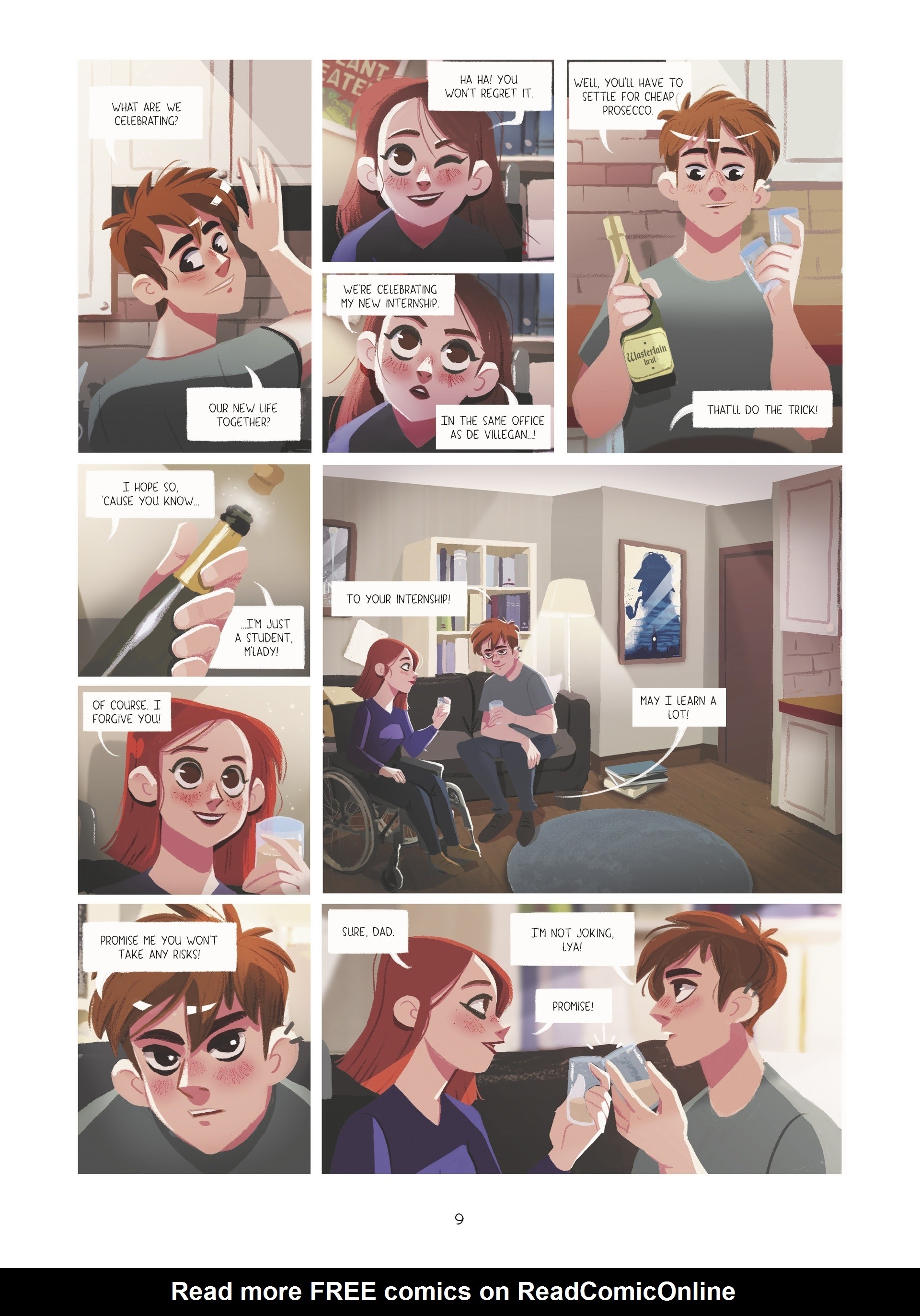 Read online Through Lya's Eyes comic -  Issue #1 - 9