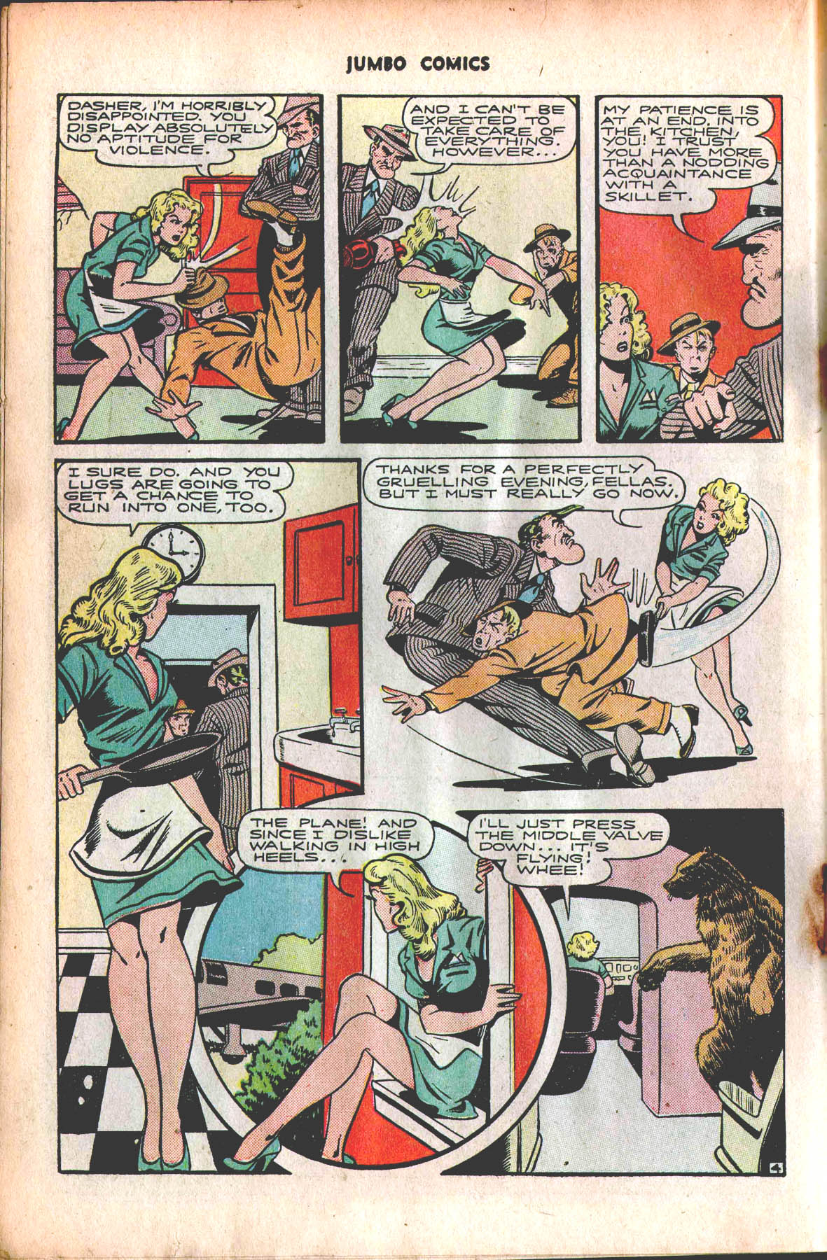 Read online Jumbo Comics comic -  Issue #91 - 33