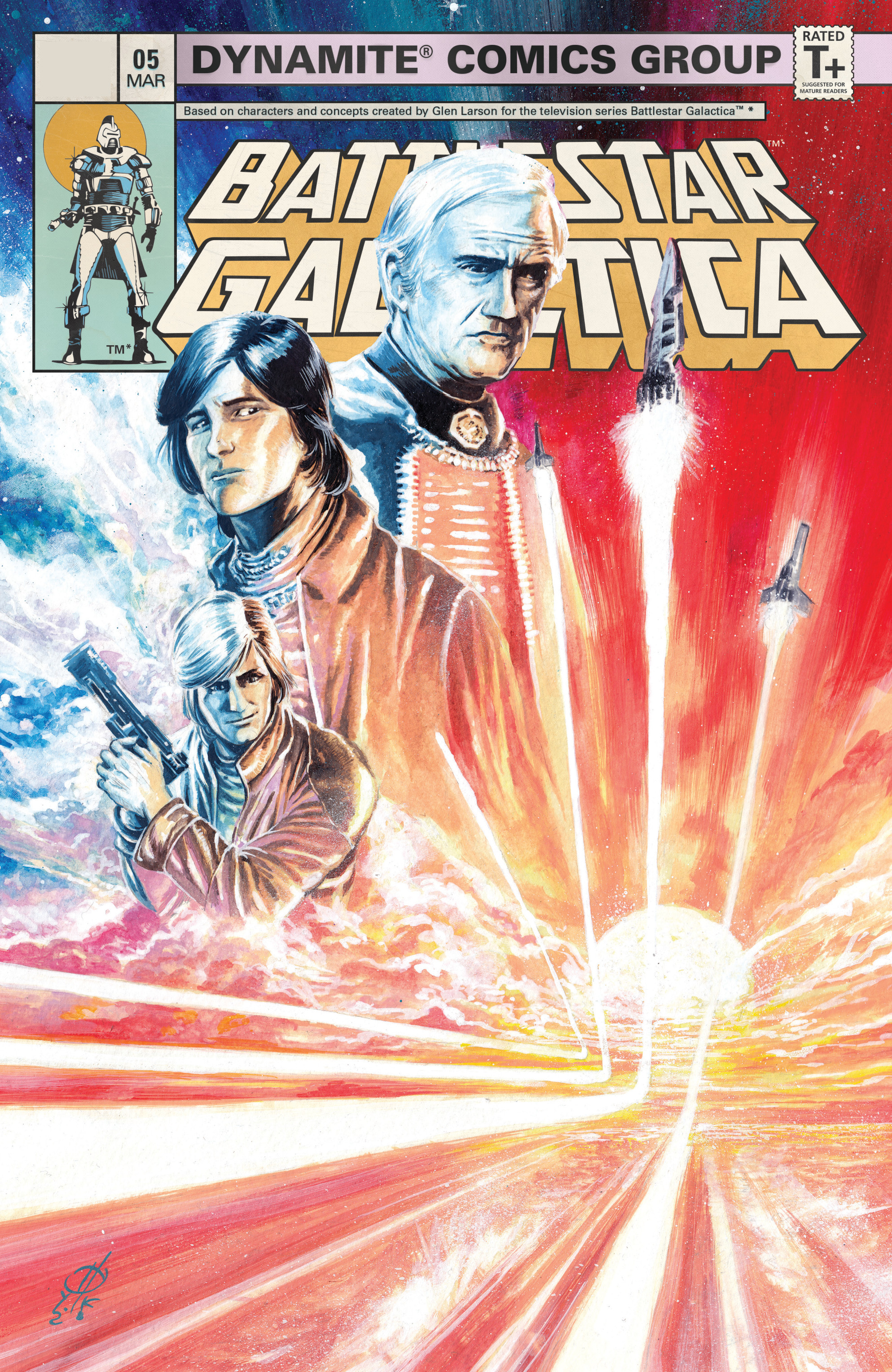 Read online Battlestar Galactica (Classic) comic -  Issue #5 - 1