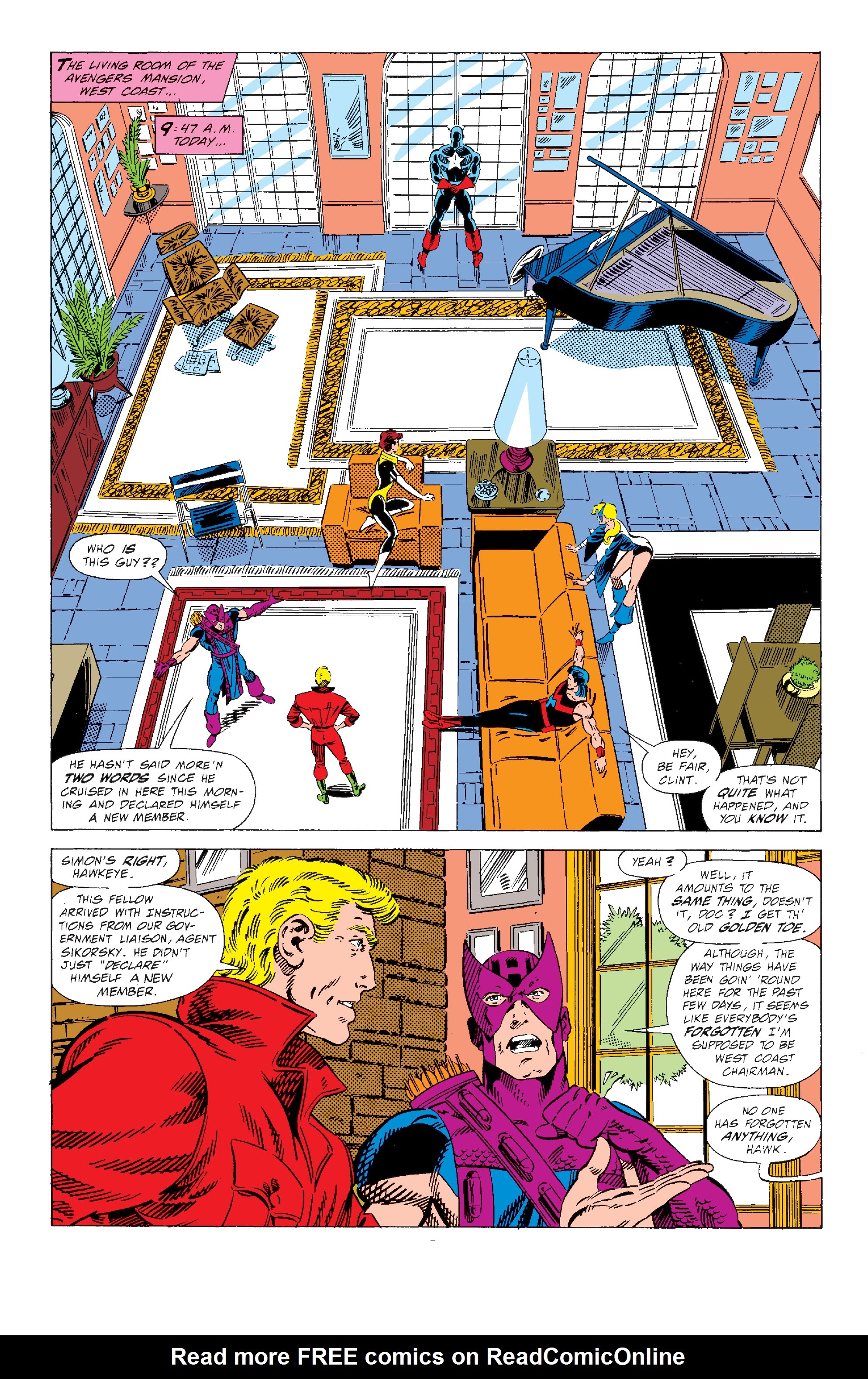 Read online Avengers West Coast Epic Collection: How The West Was Won comic -  Issue #Avengers West Coast Epic Collection Vision Quest (Part 3) - 24