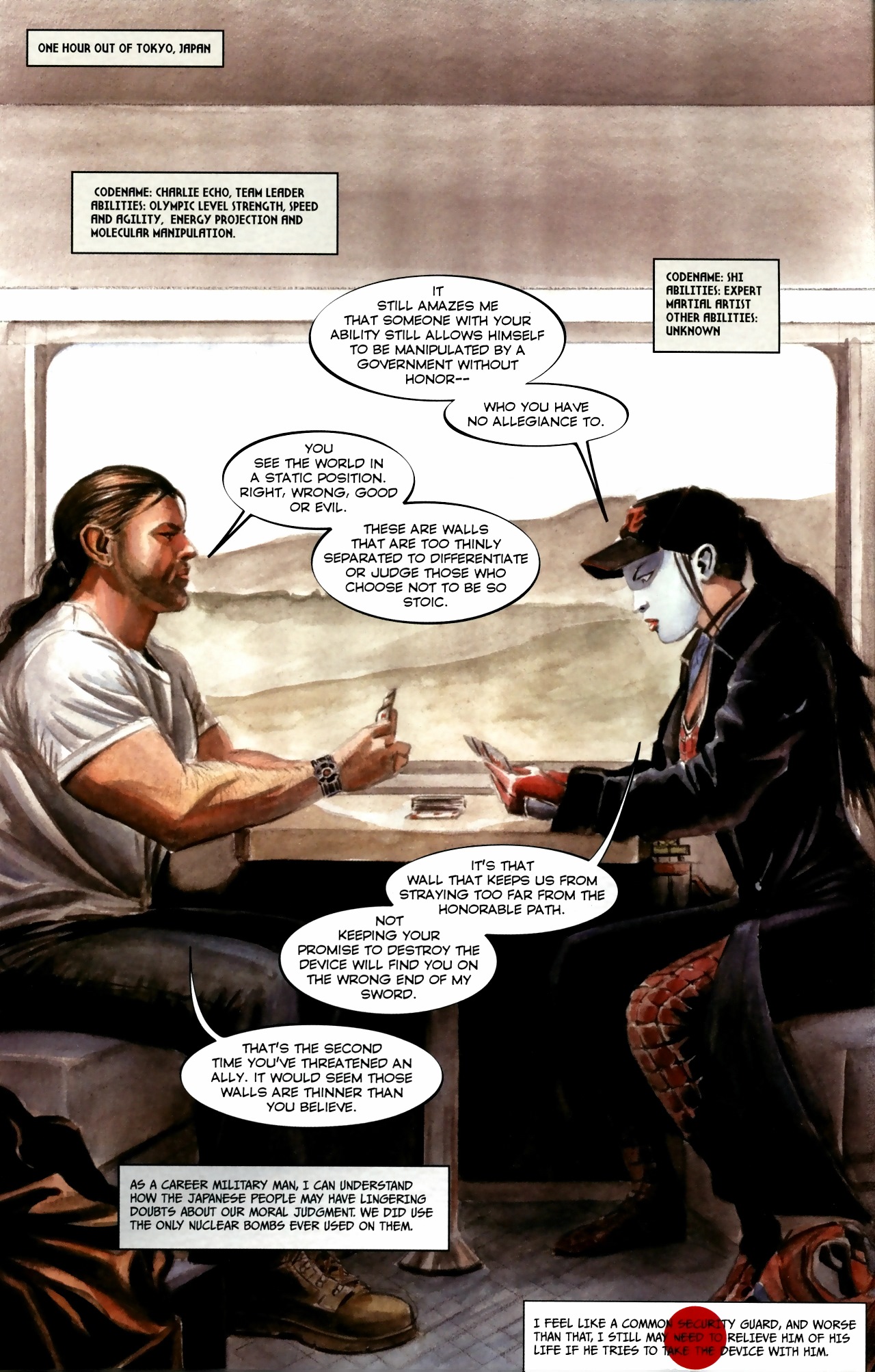 Read online Omega One comic -  Issue #2 - 4